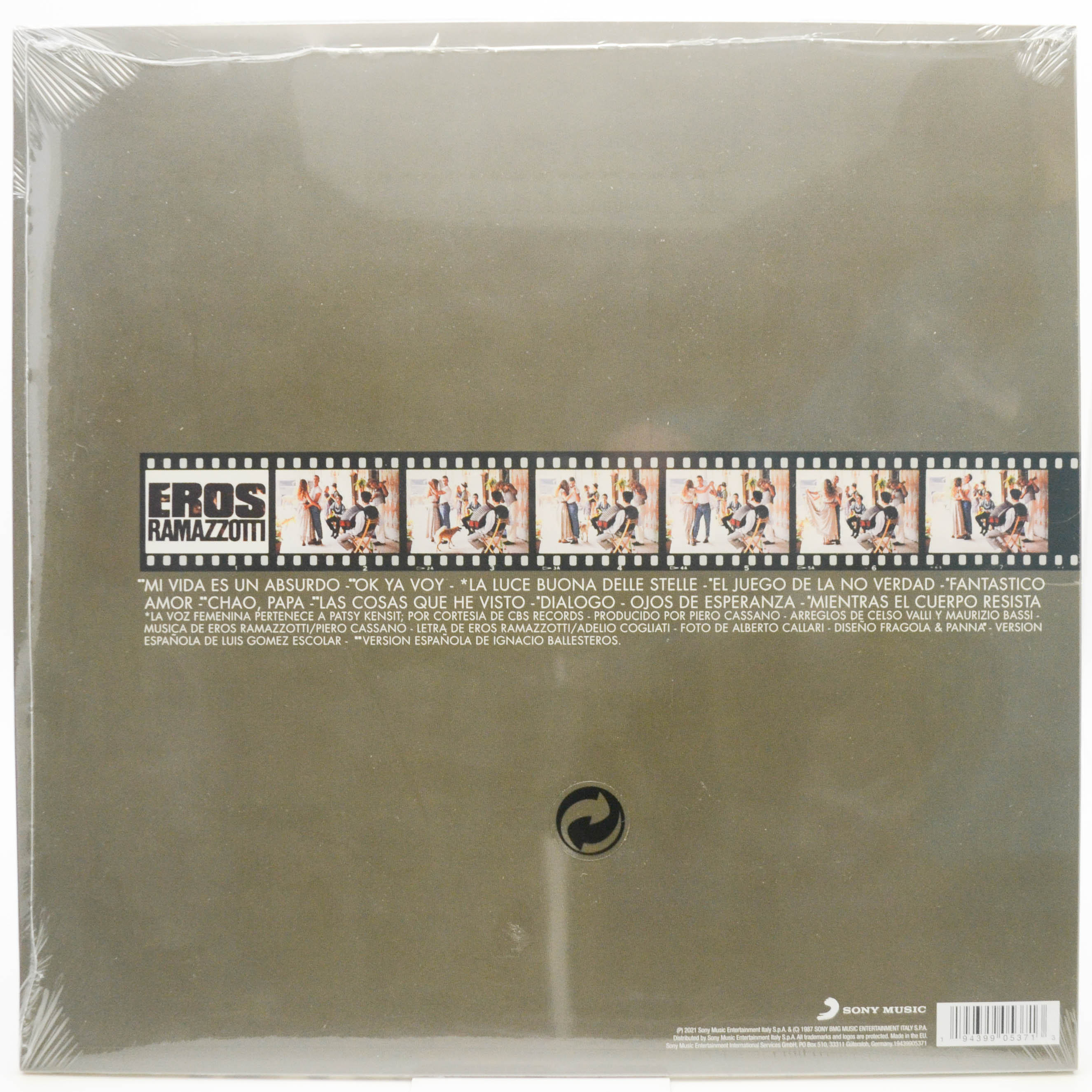 Eros Ramazzotti — En Ciertos Momentos, 1988