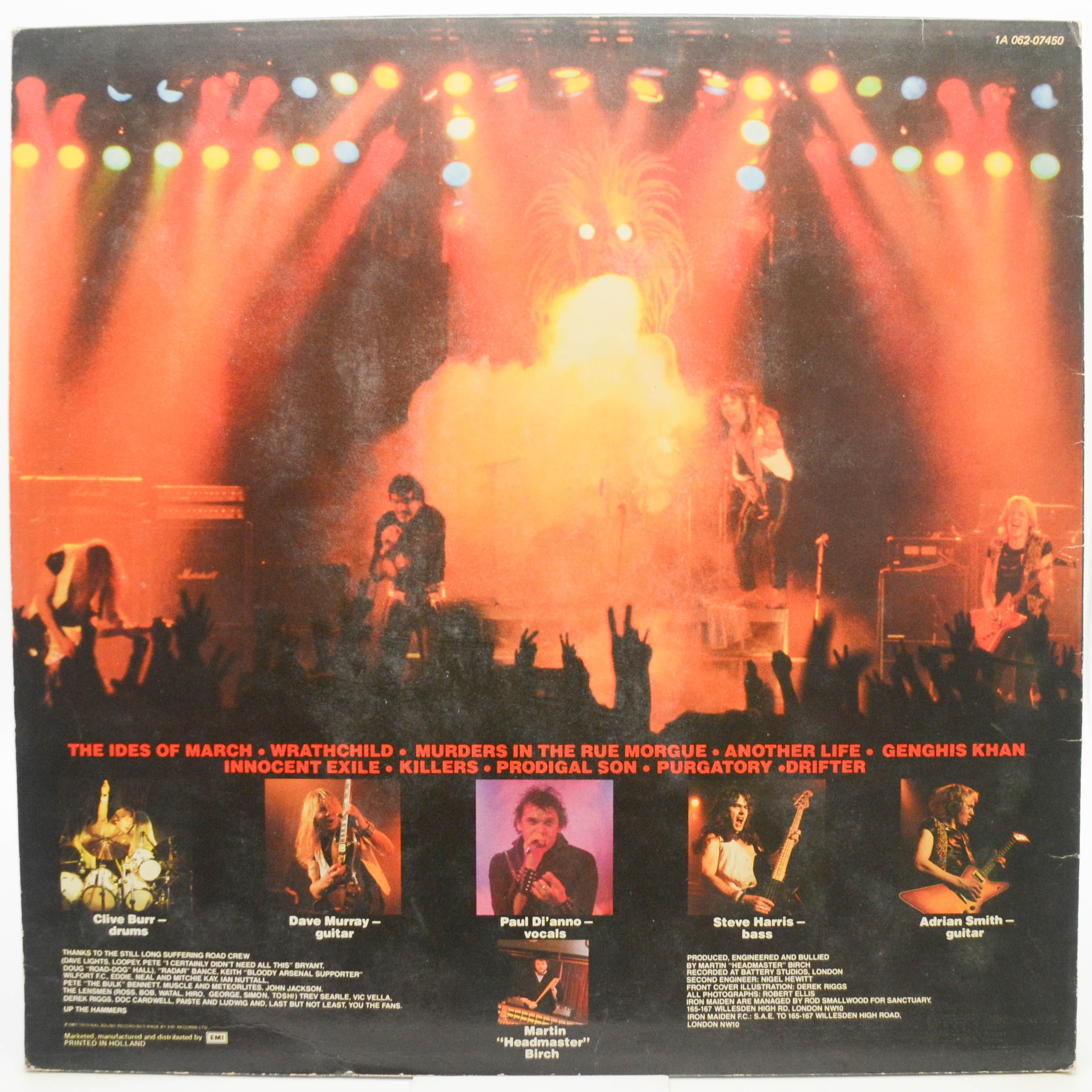 Iron Maiden — Killers, 1981