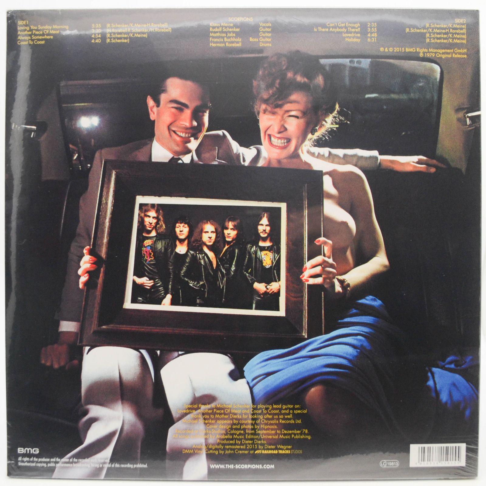 Scorpions — Lovedrive (LP+CD), 1978