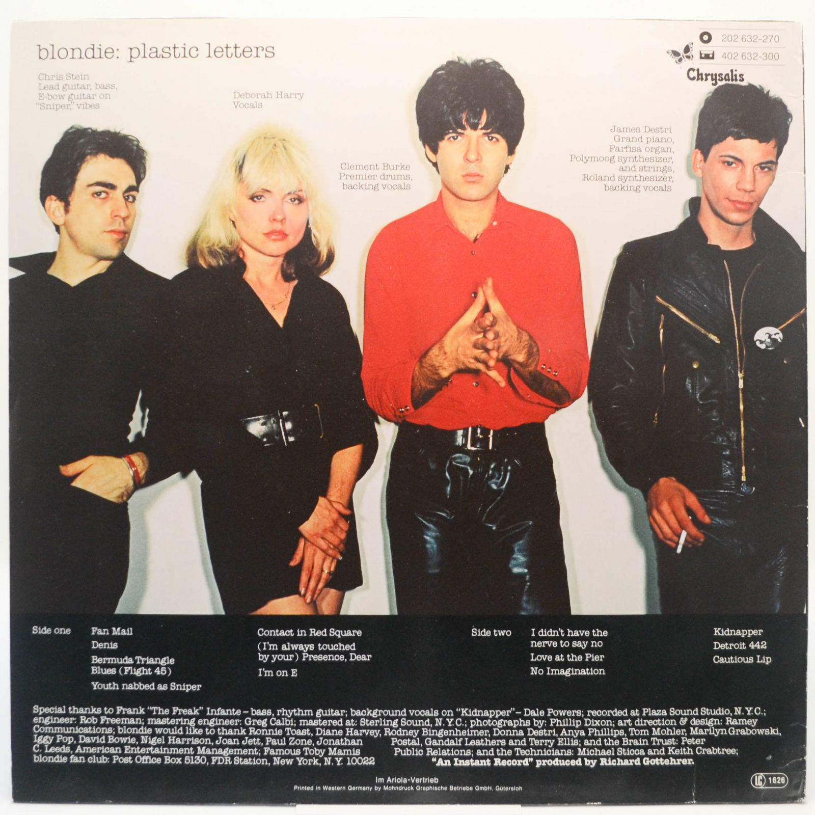 Blondie — Plastic Letters, 1977
