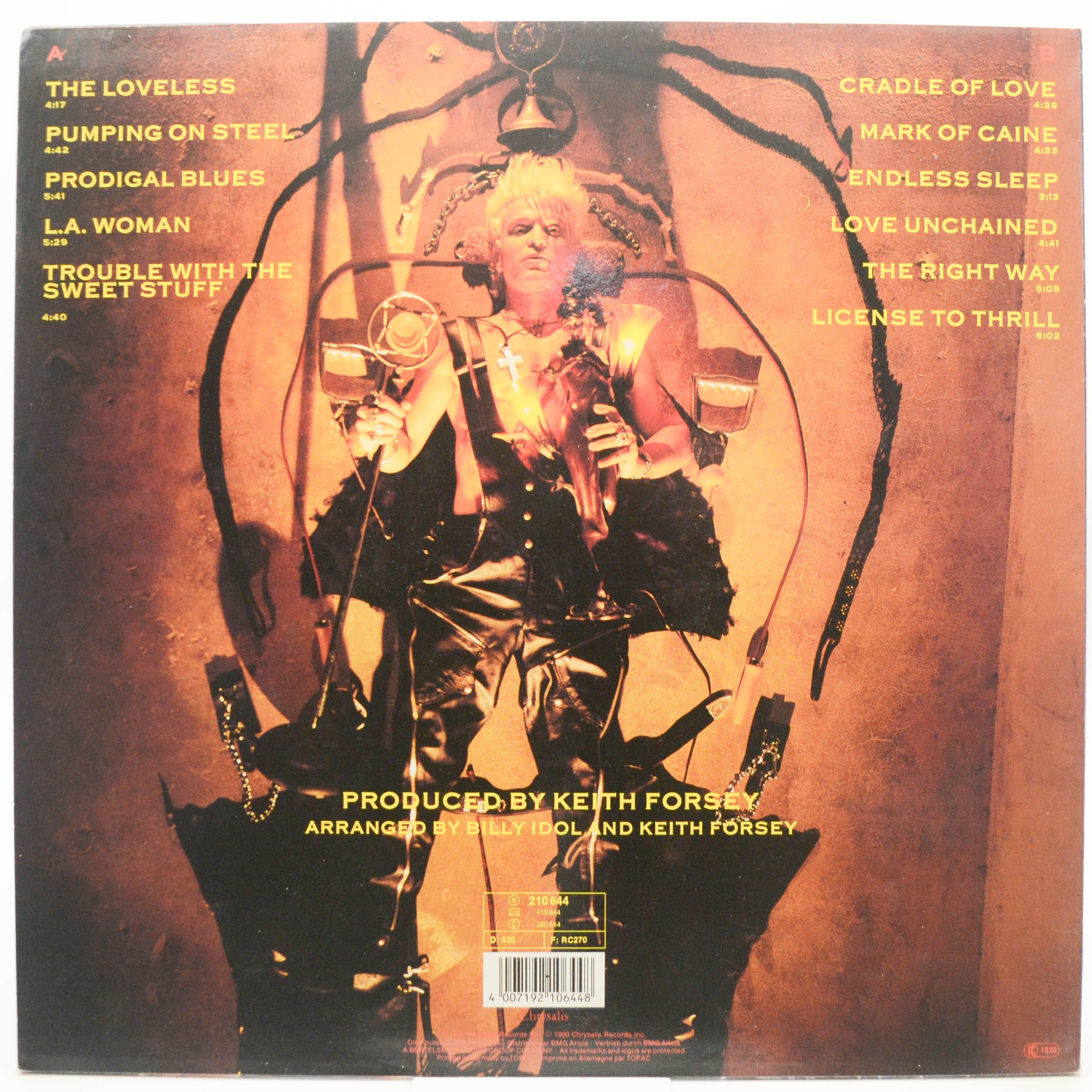 Billy Idol — Charmed Life, 1990