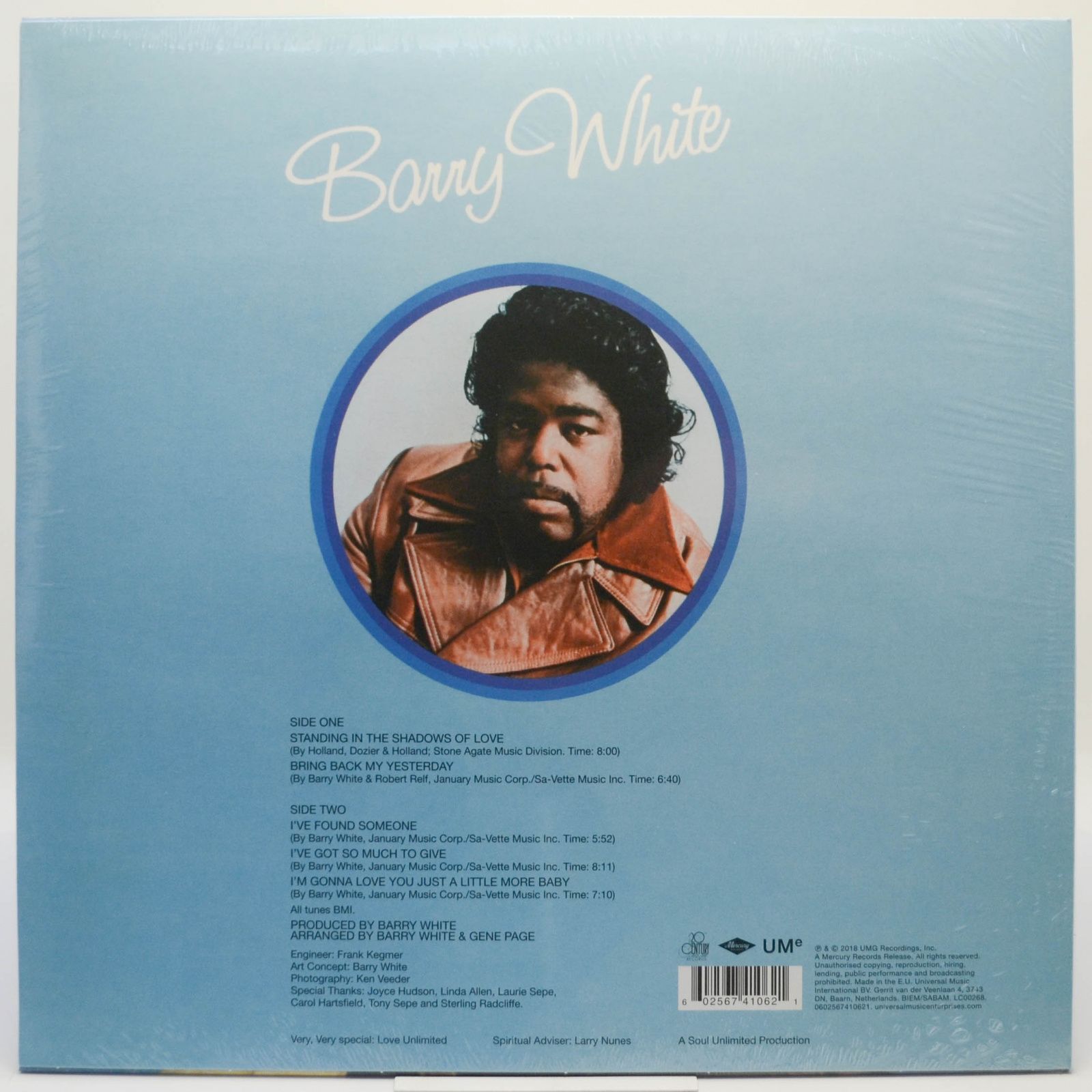 Barry White — I've Got So Much To Give, 2018