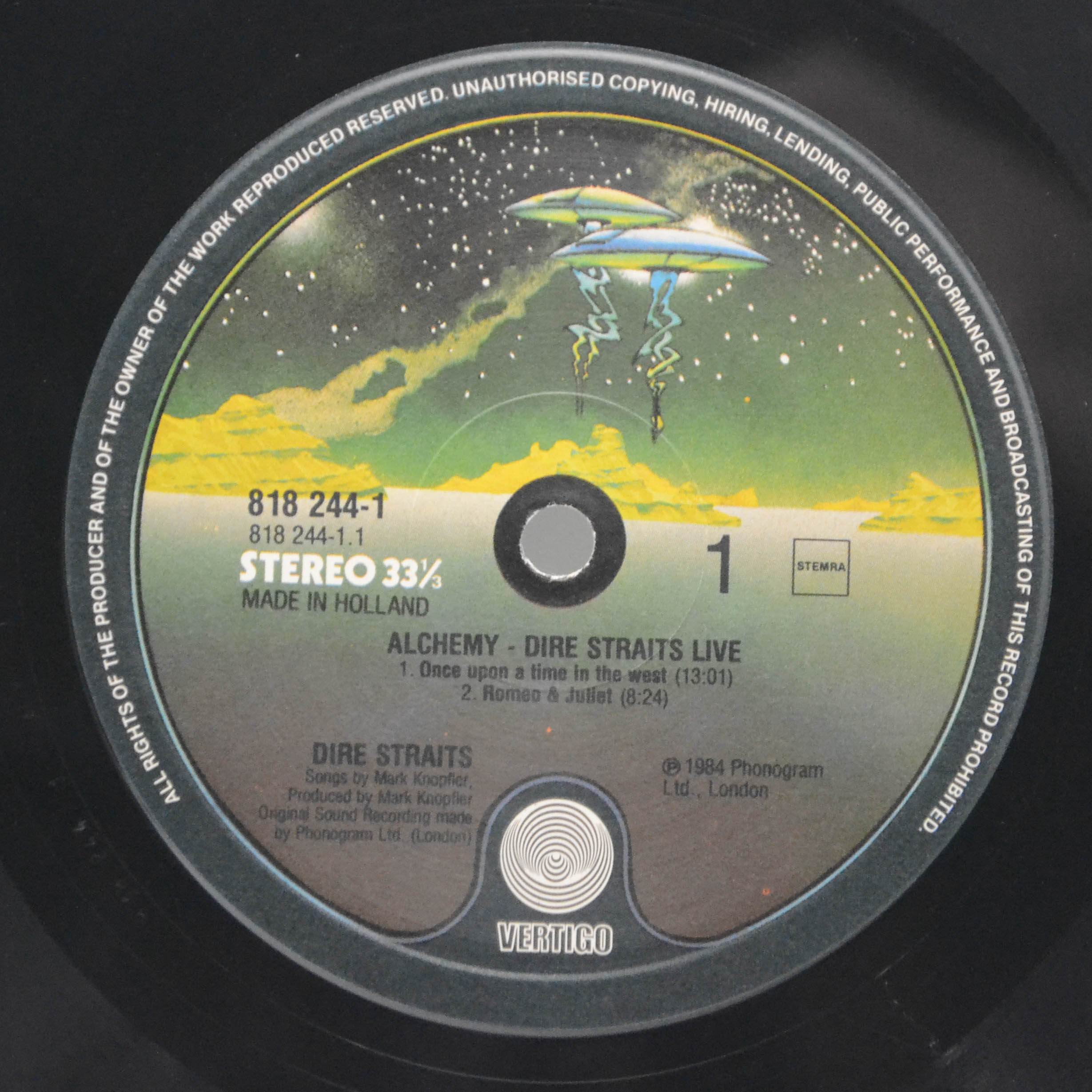 Виниловая пластинка Dire Straits — Alchemy - Dire Straits Live (2LP), 1984