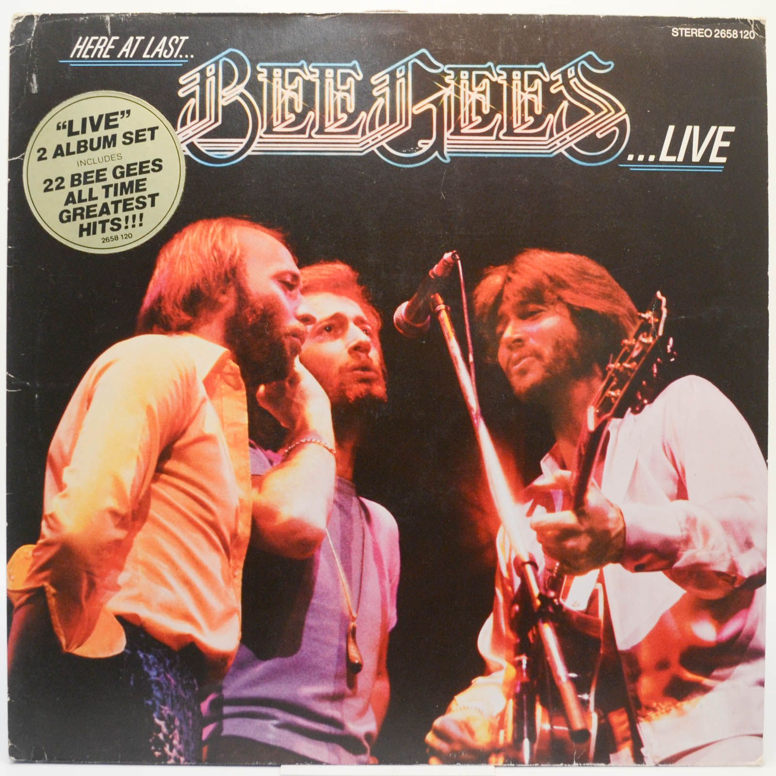 Bee Gees — Here At Last - Live (2LP), 1977