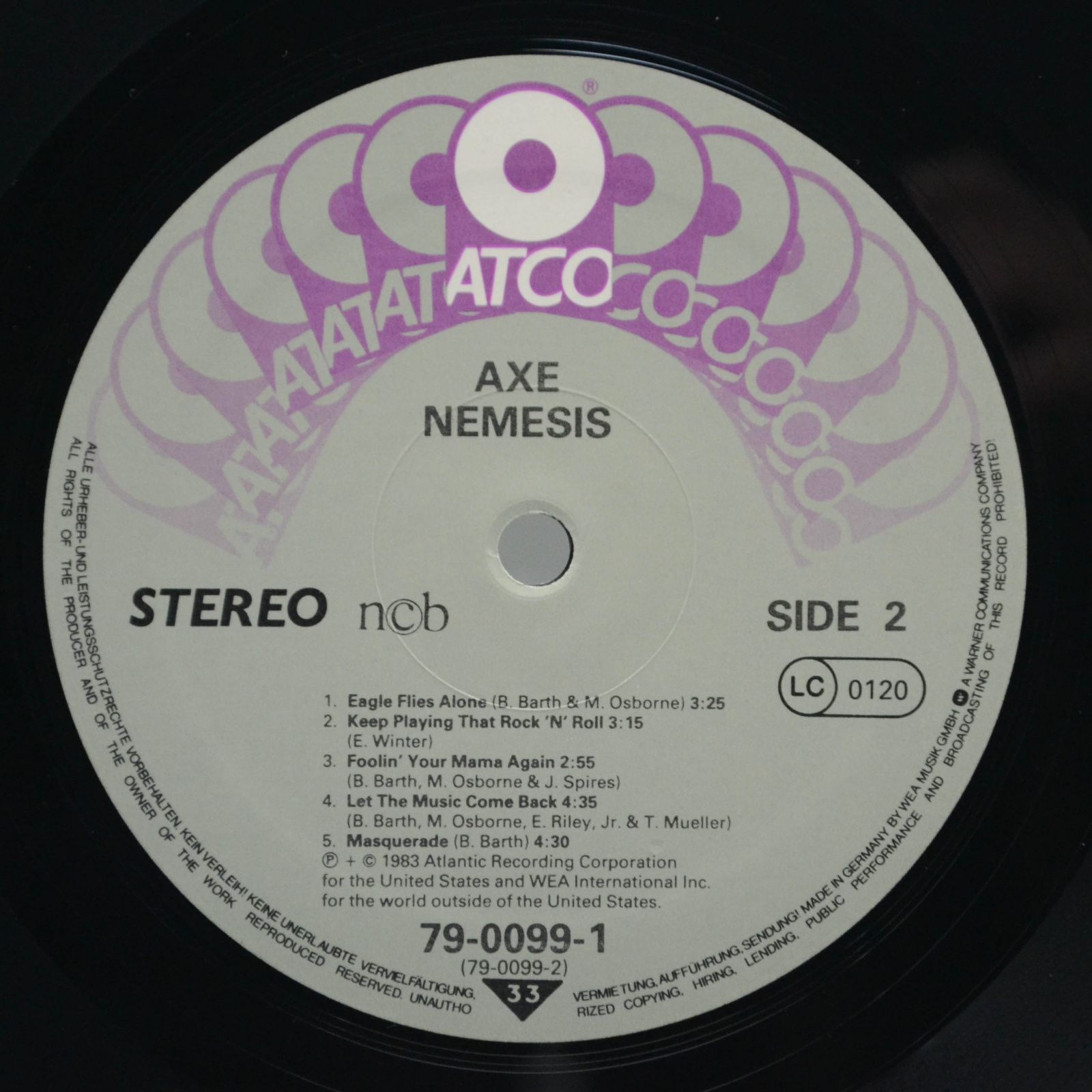 Axe — Nemesis, 1983