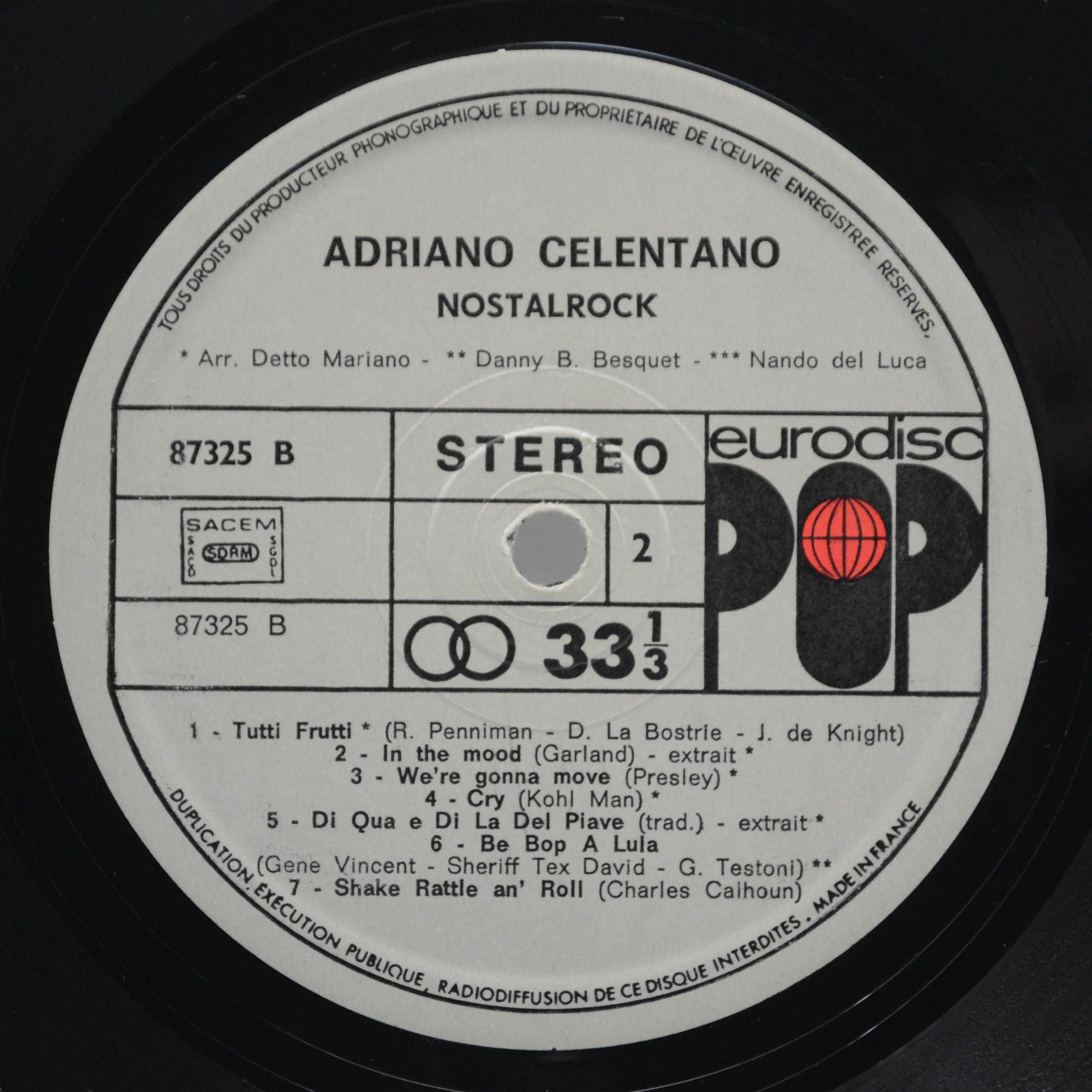 Adriano Celentano — Prisencolinensinainciusol, 1973