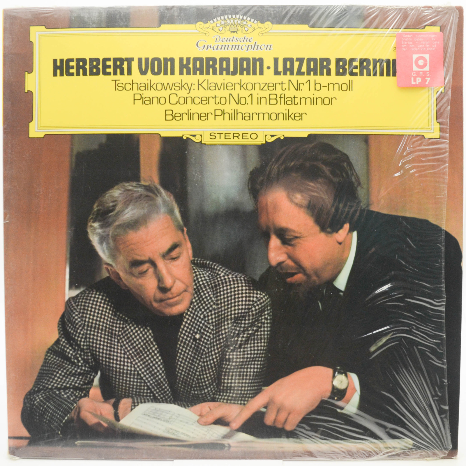Herbert von Karajan • Lazar Berman, Berliner Philharmoniker - Tschaikowsky — Klavierkonzert Nr. 1 B-Moll, 1976