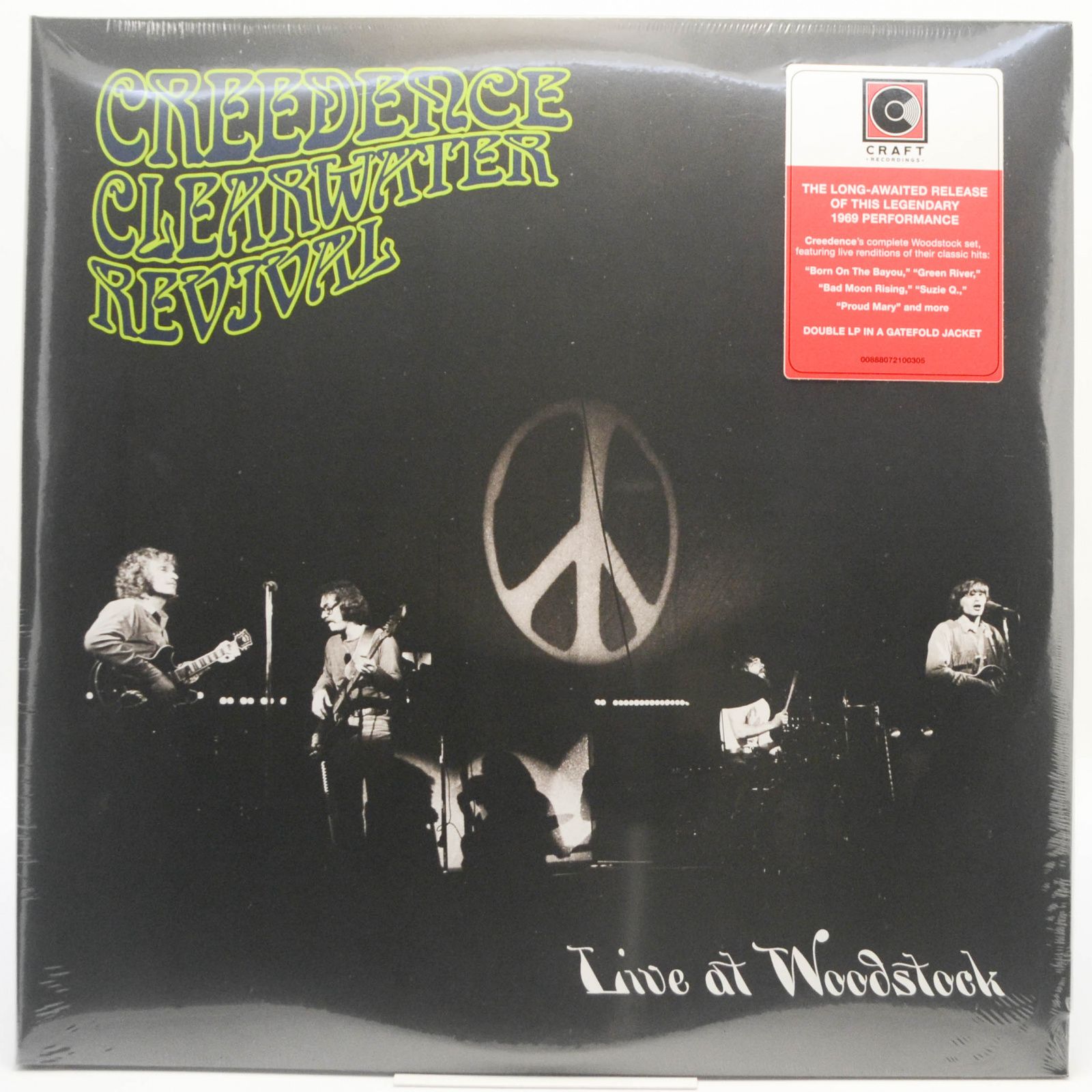 Creedence Clearwater Revival — Live At Woodstock (2LP), 2019