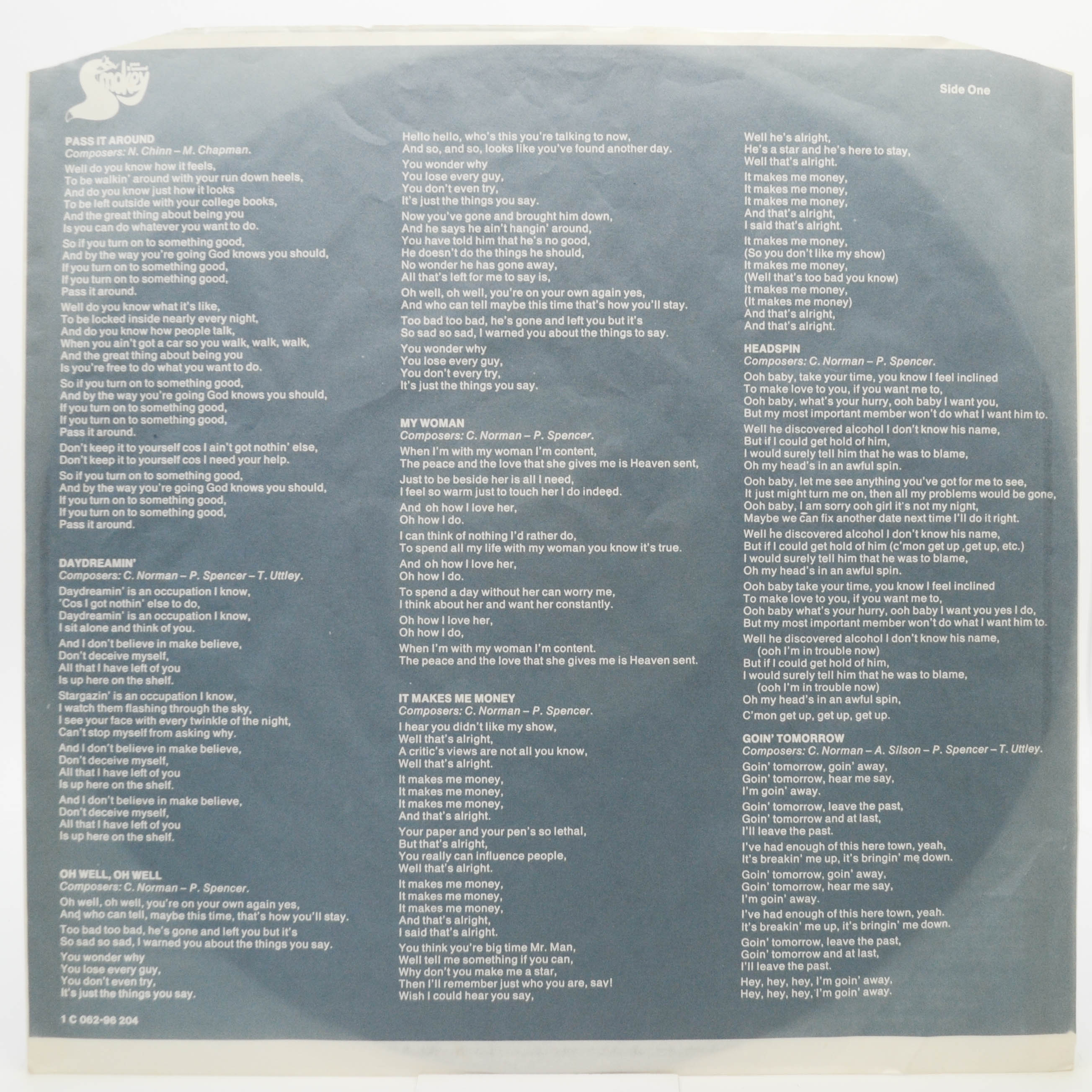 Smokey — Pass It Around, 1975