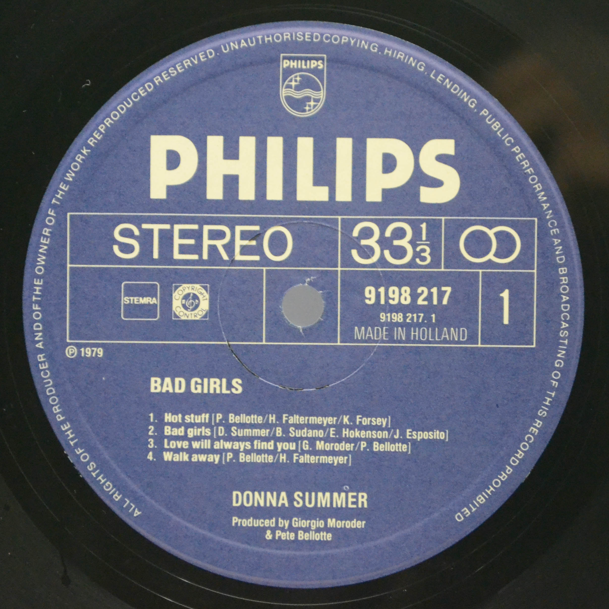 Виниловая пластинка Donna Summer — Bad Girls (2LP), 1979