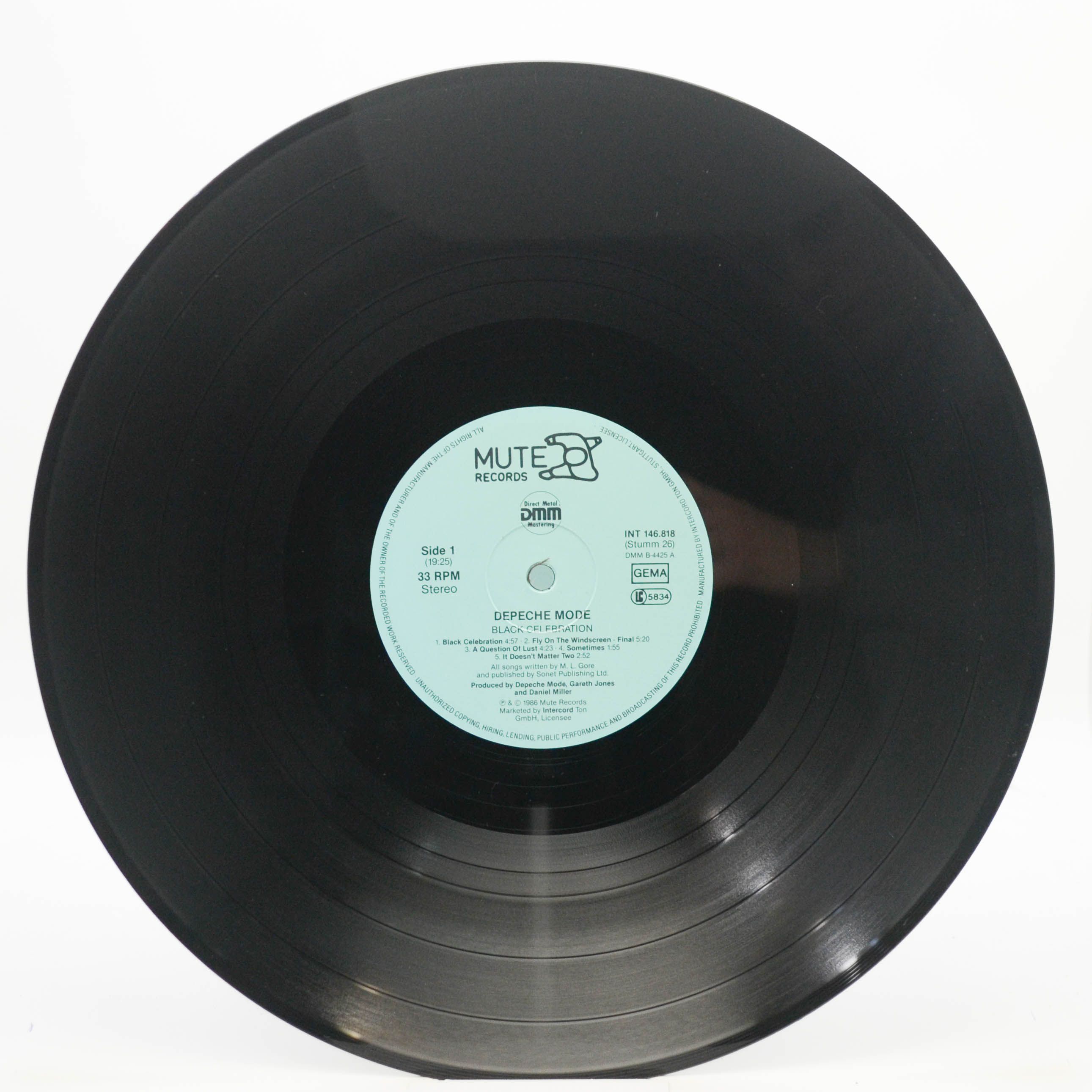 Depeche Mode — Black Celebration, 1986