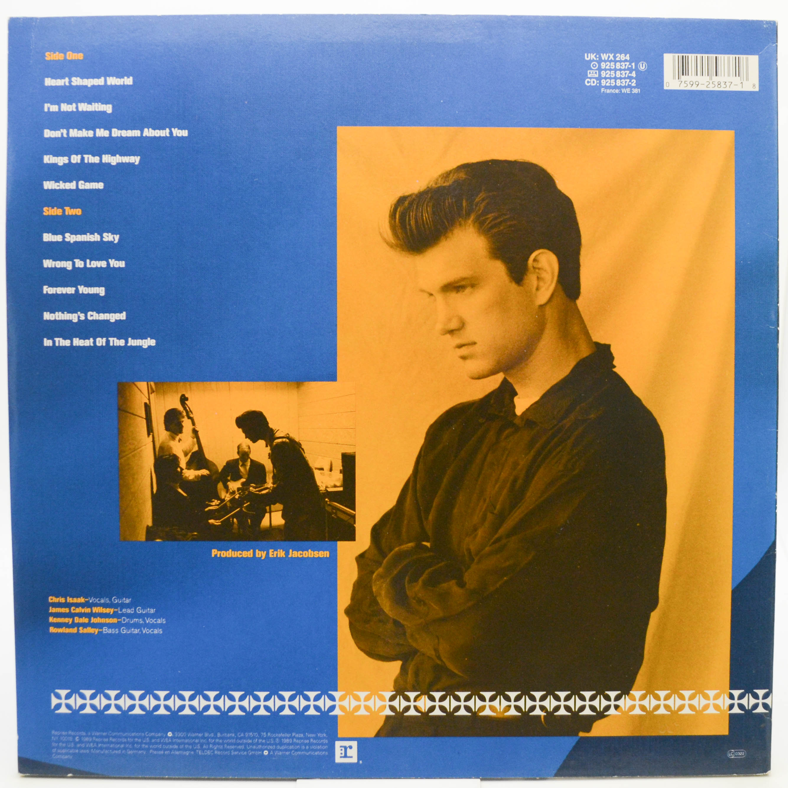 Chris Isaak — Heart Shaped World, 1989