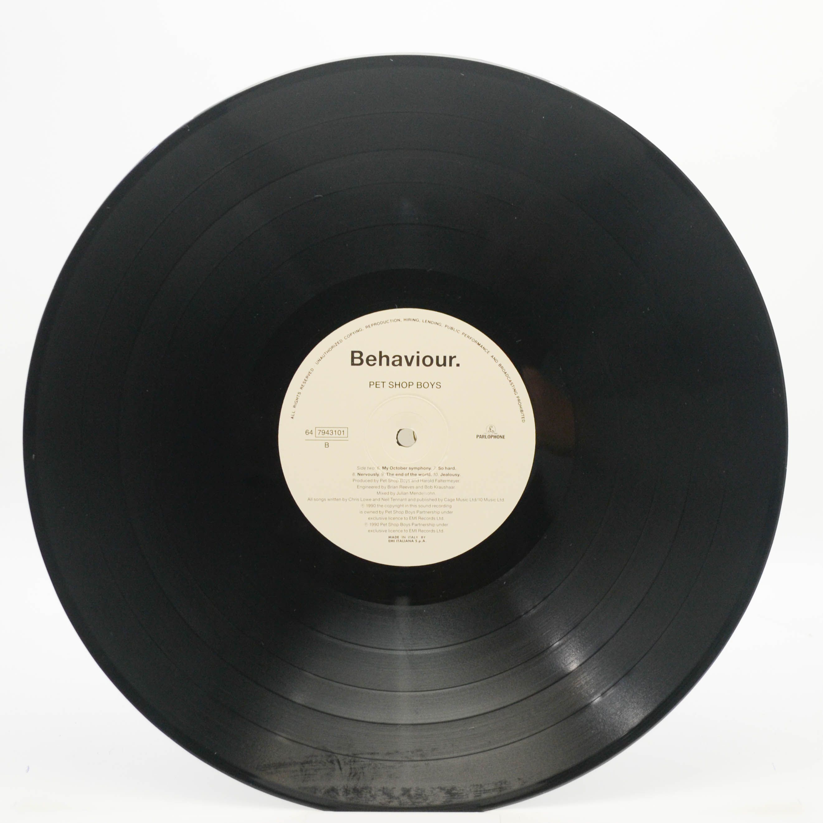 Pet Shop Boys — Behaviour, 1990