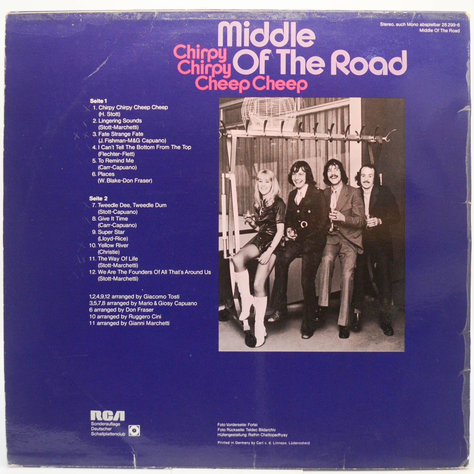 Middle Of The Road — Chirpy Chirpy Cheep Cheep, 1971
