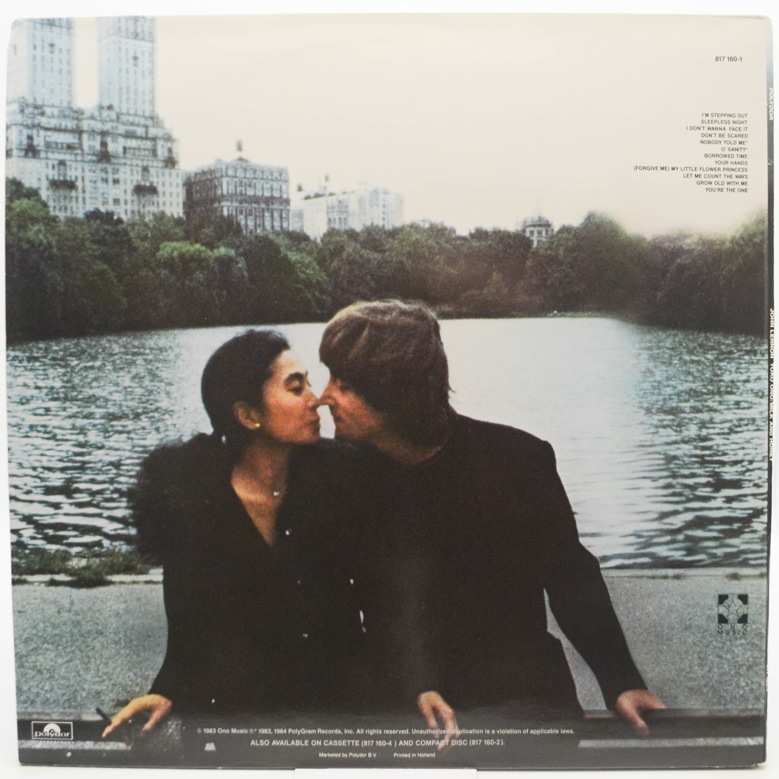 Виниловая пластинка John Lennon & Yoko Ono — Milk And Honey, 1984