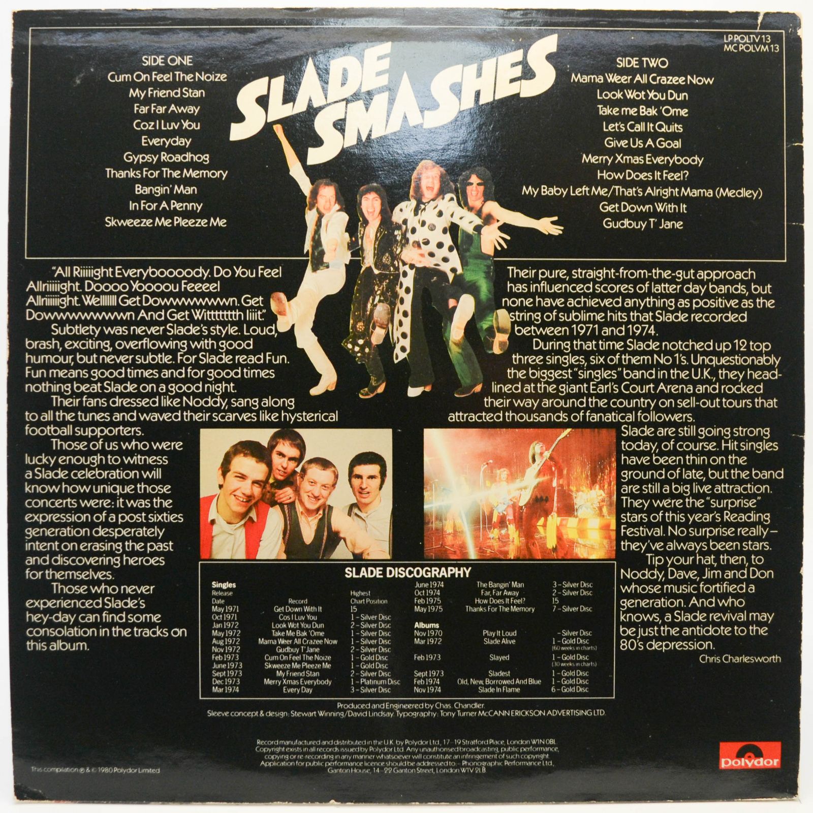 Slade — Smashes (UK), 1980
