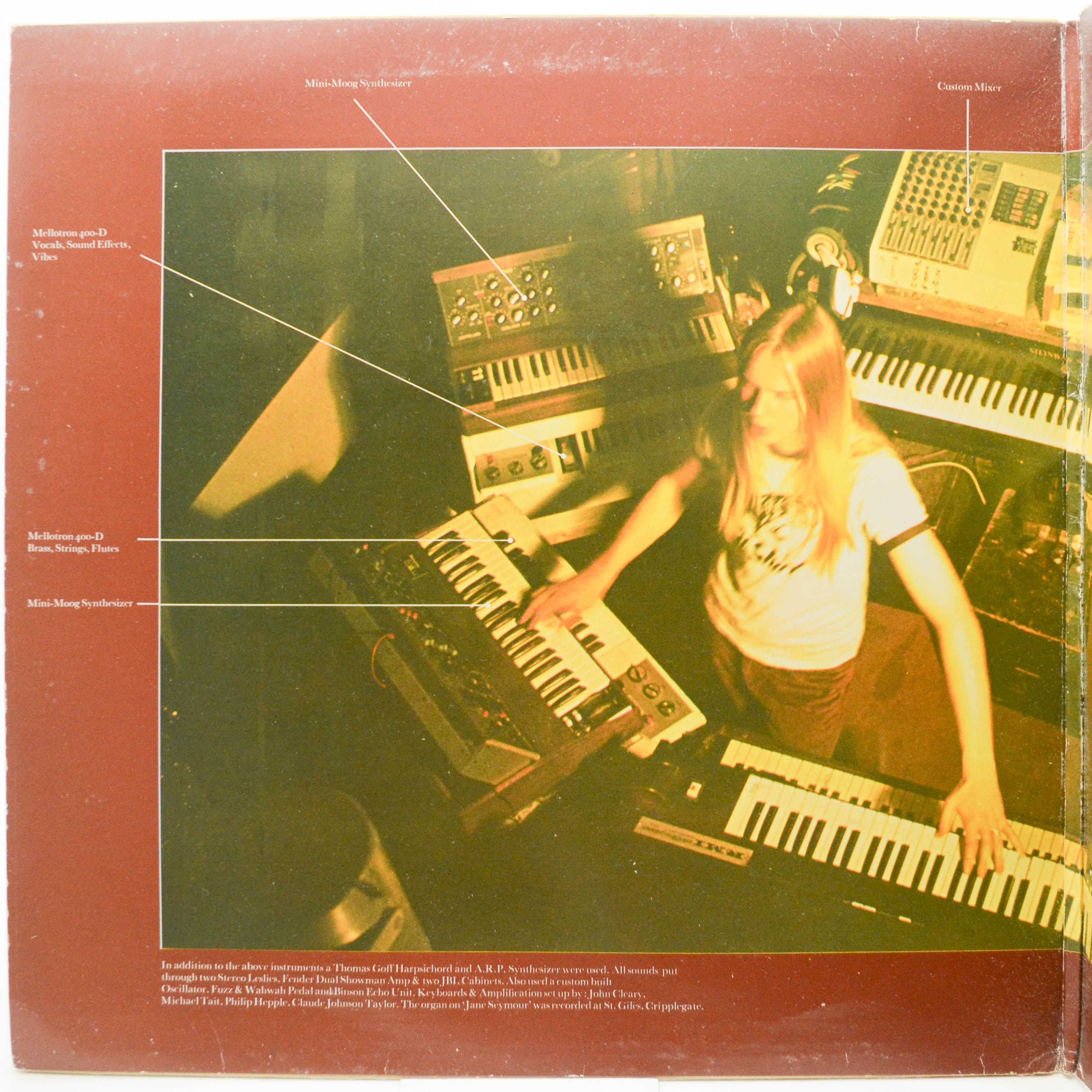 Rick Wakeman — The Six Wives Of Henry VIII, 1972