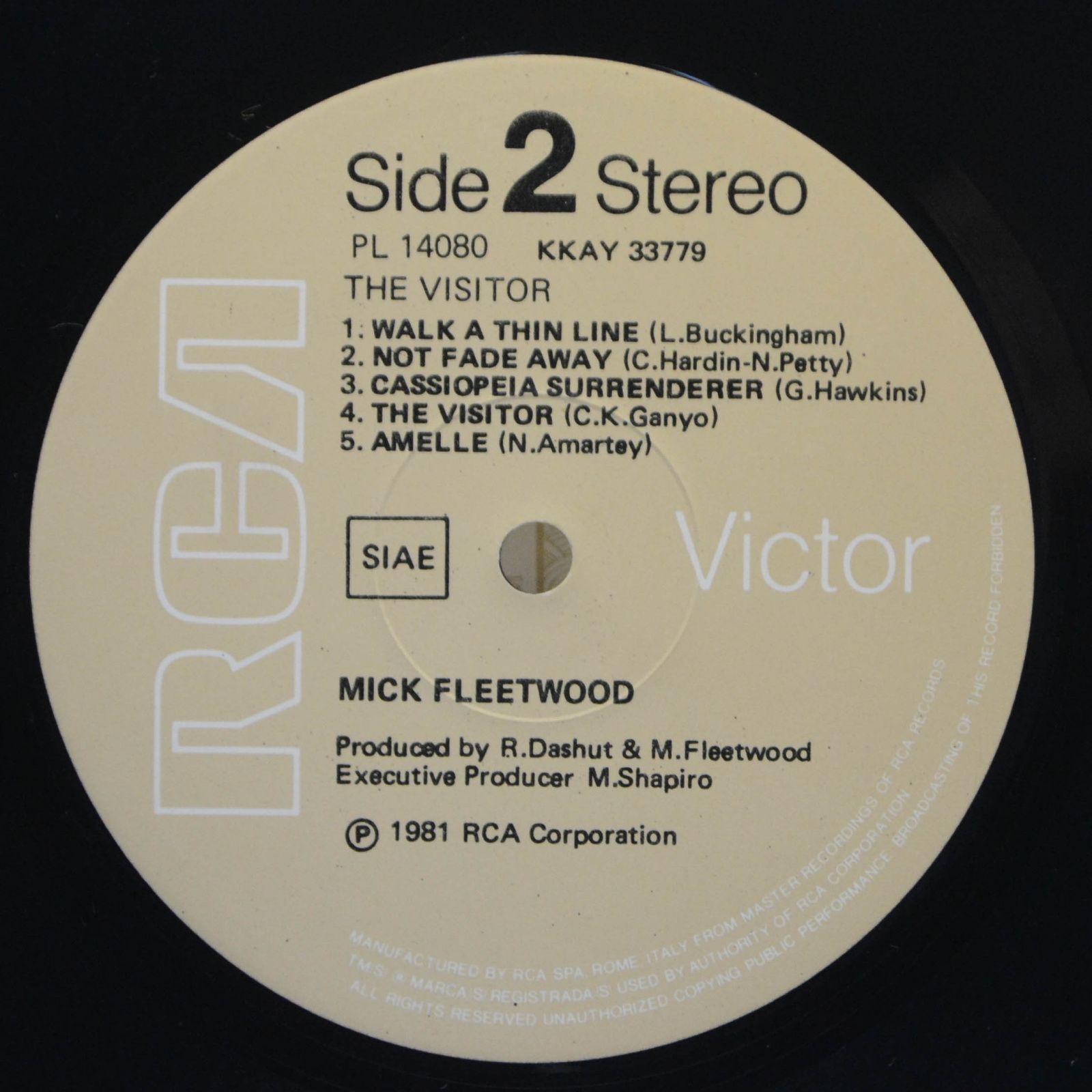 Mick Fleetwood — The Visitor, 1981