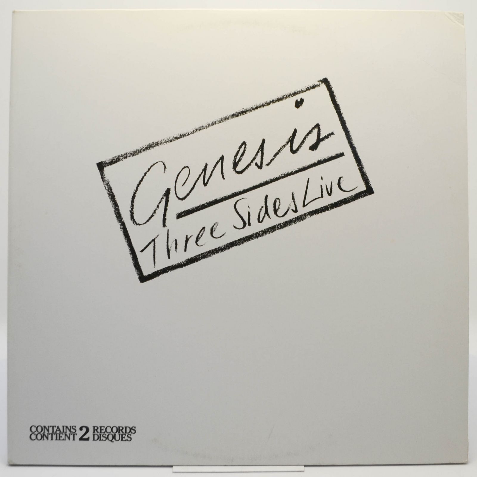 Genesis — Three Sides Live (2LP), 1982