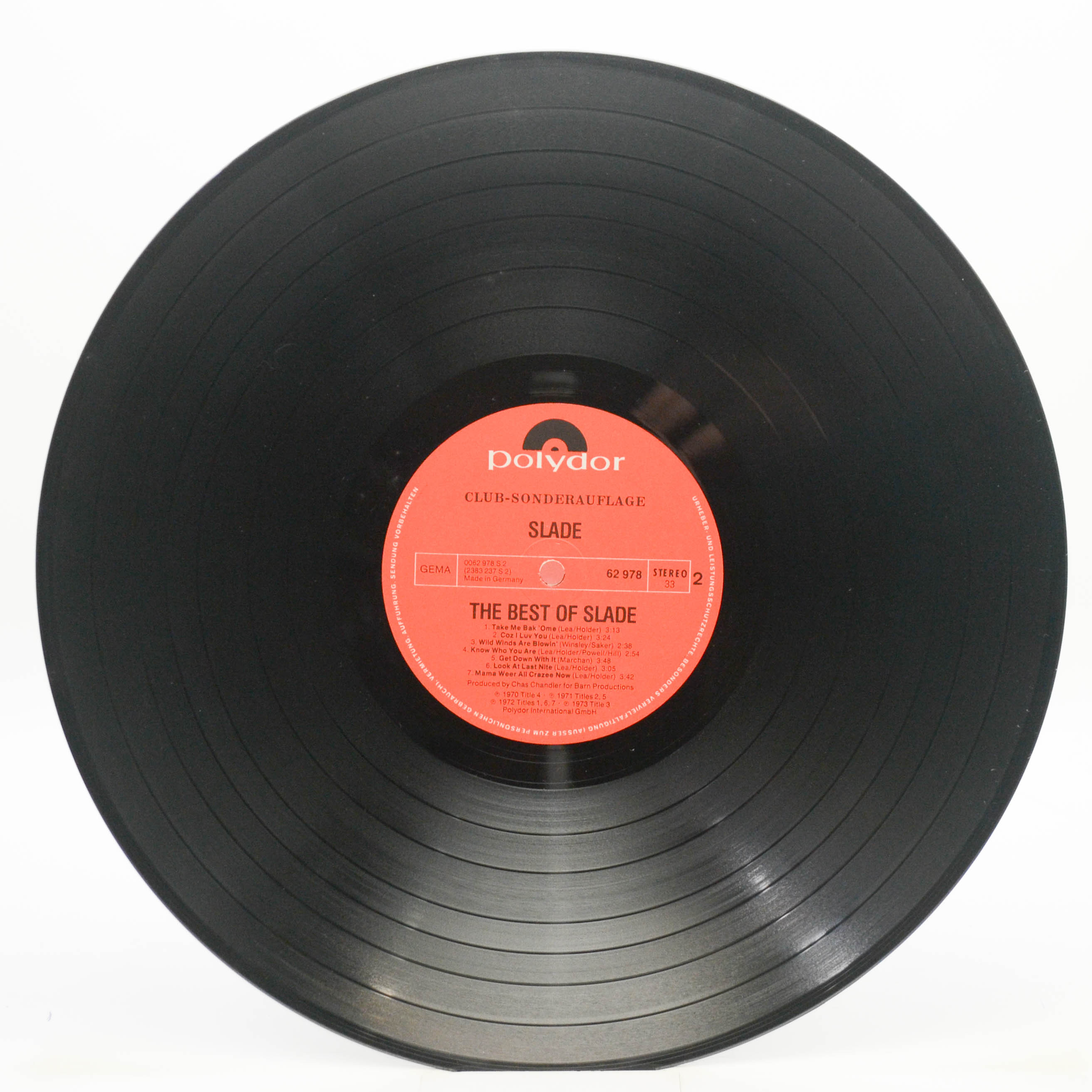 Виниловая пластинка Slade — The Best Of Slade, 1973