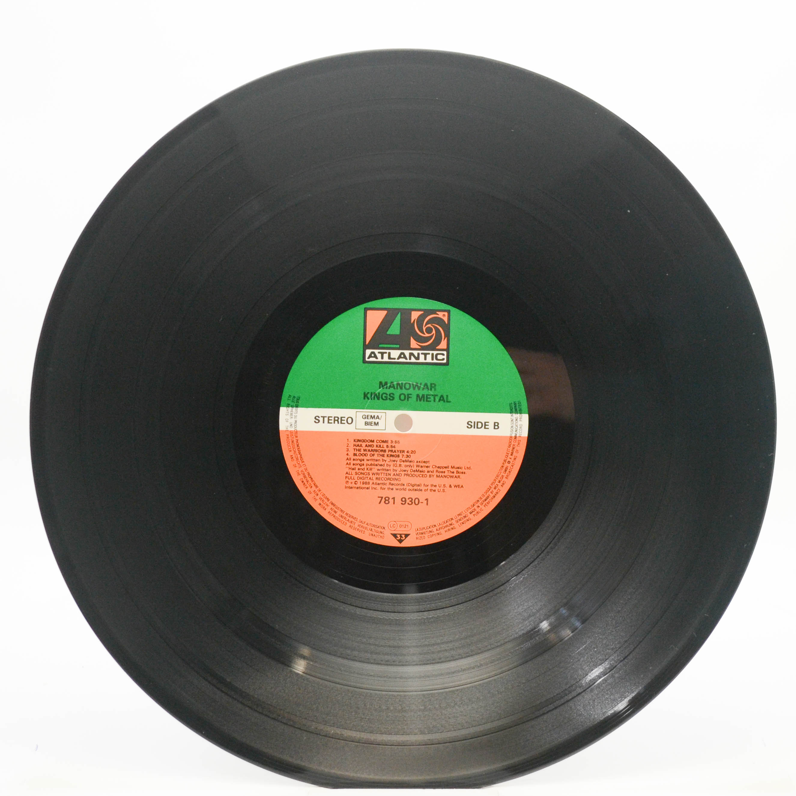 Manowar — Kings Of Metal, 1988