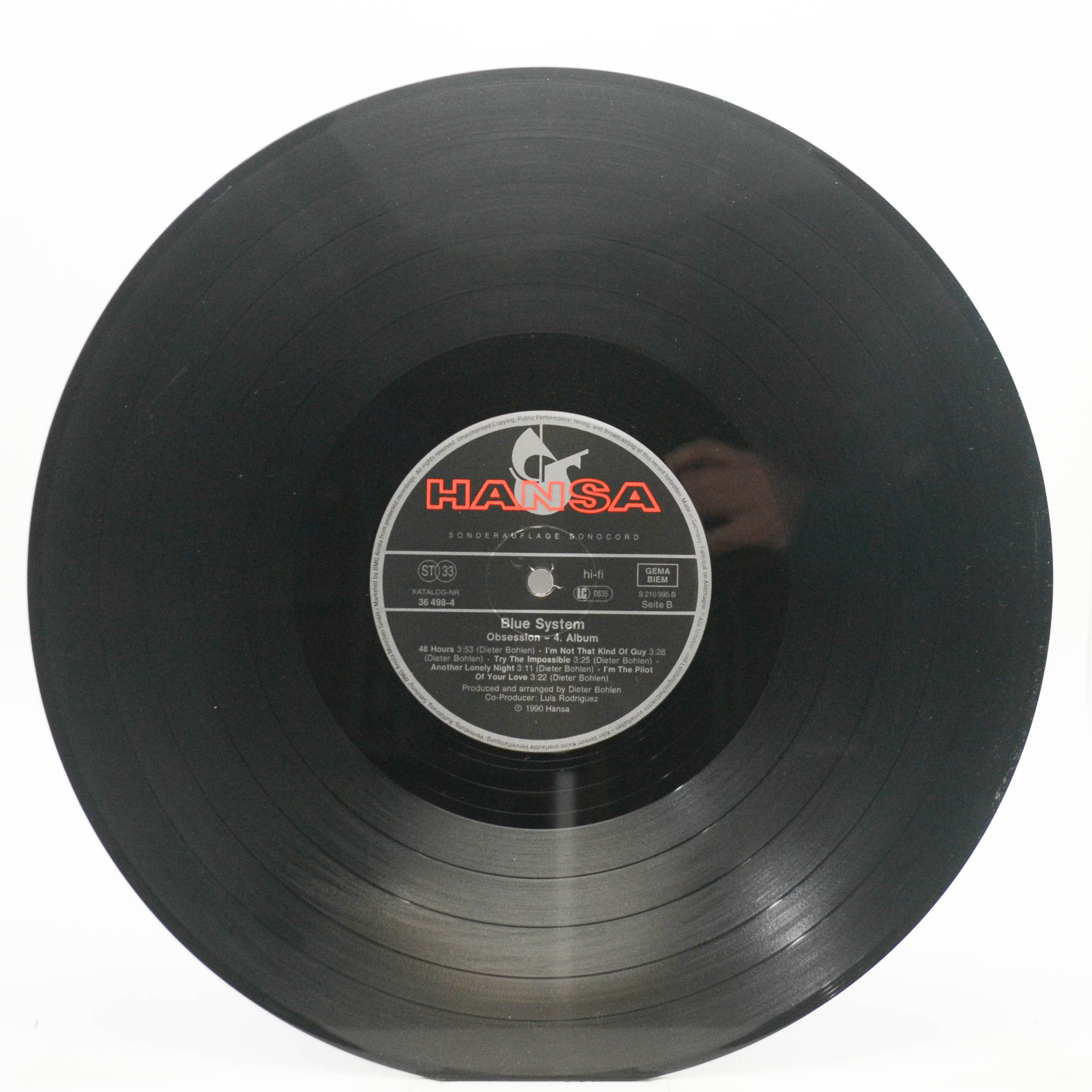 Blue System — Obsession, 1990