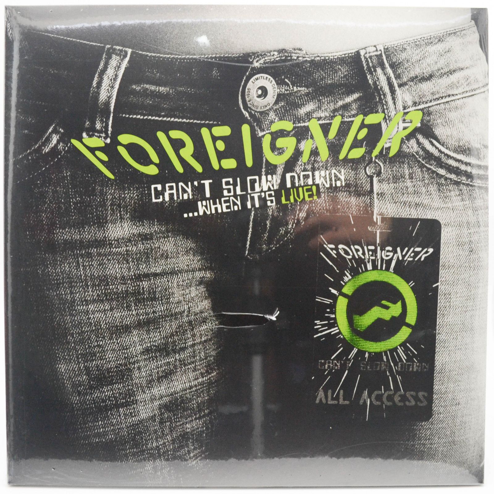 Foreigner — Can't Slow Down...When It's Live! (2LP), 2014
