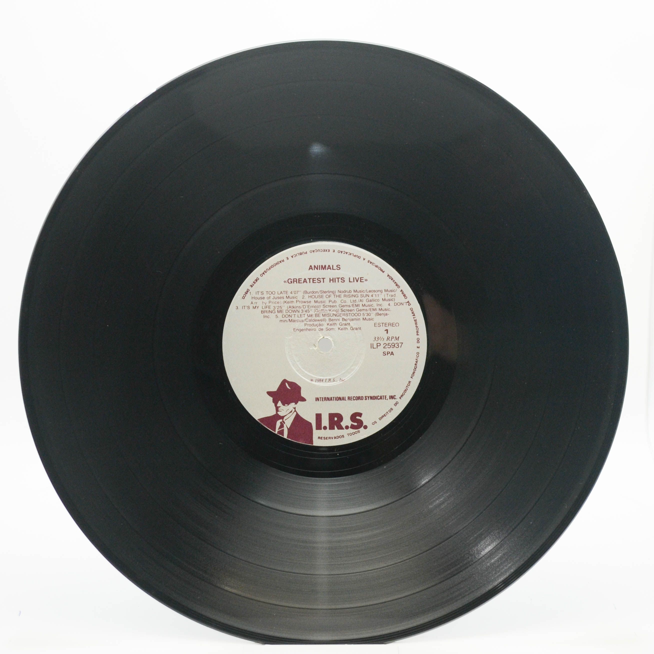 Animals — Greatest Hits Live!, 1984