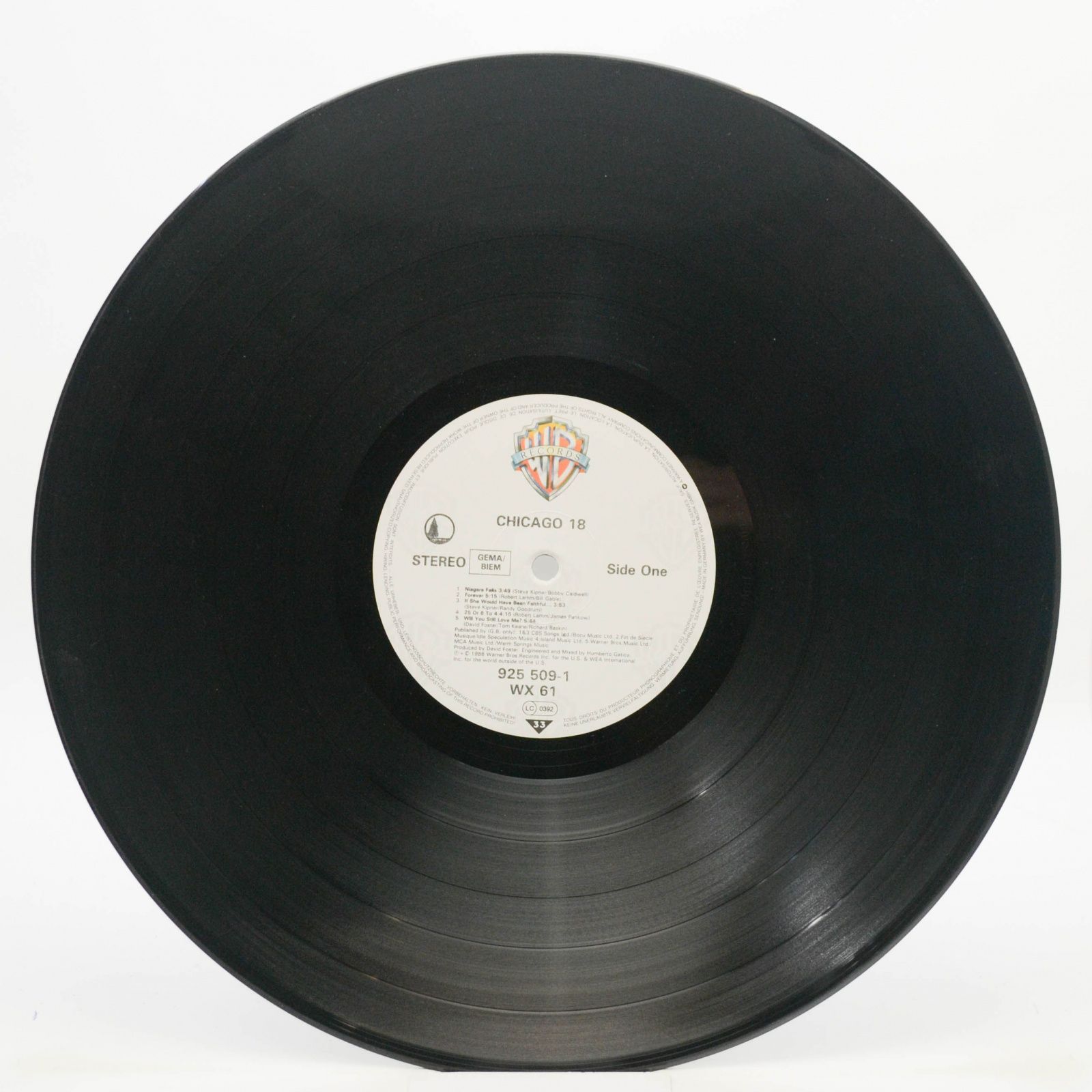 Chicago — Chicago 18, 1986