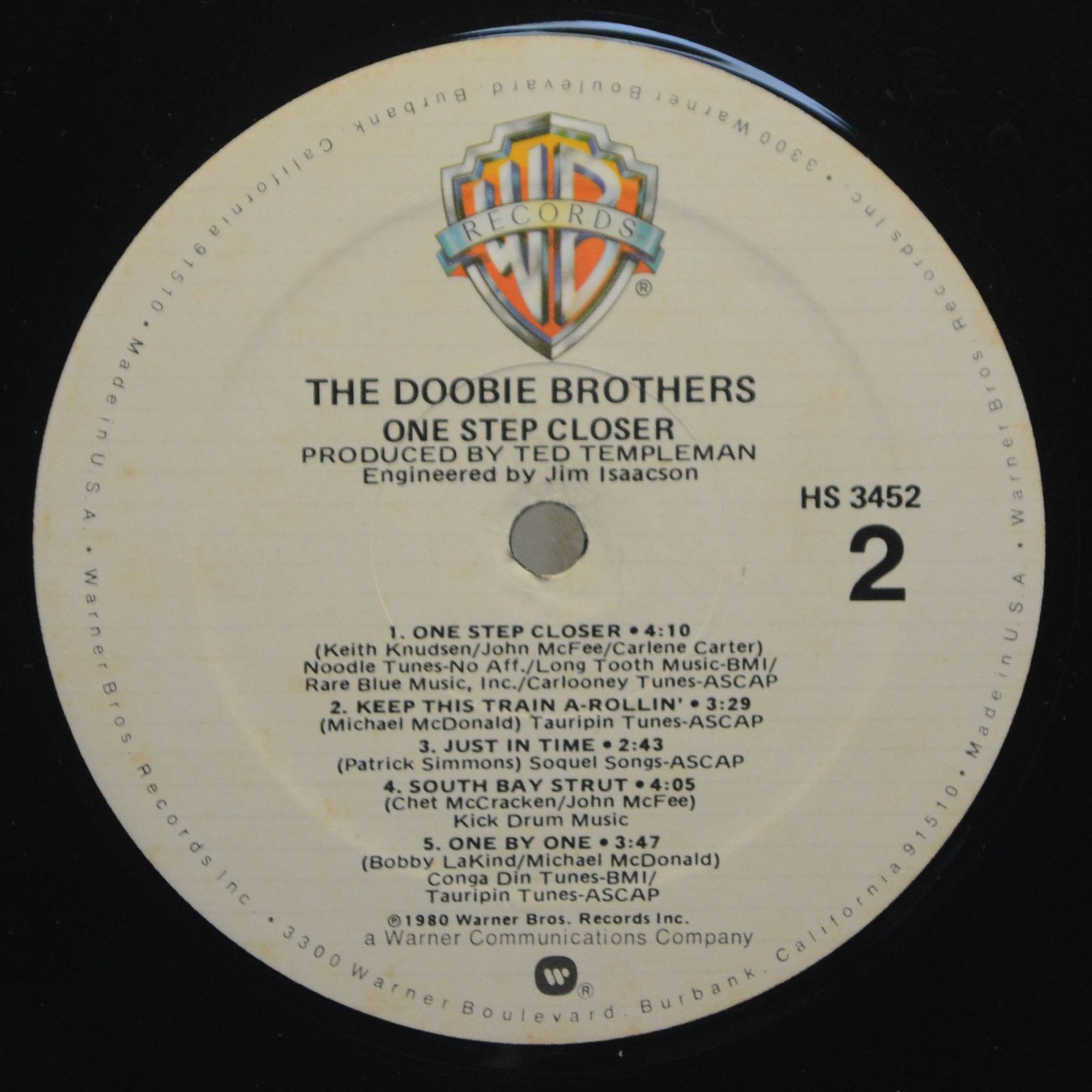 Doobie Brothers — One Step Closer (USA), 1980