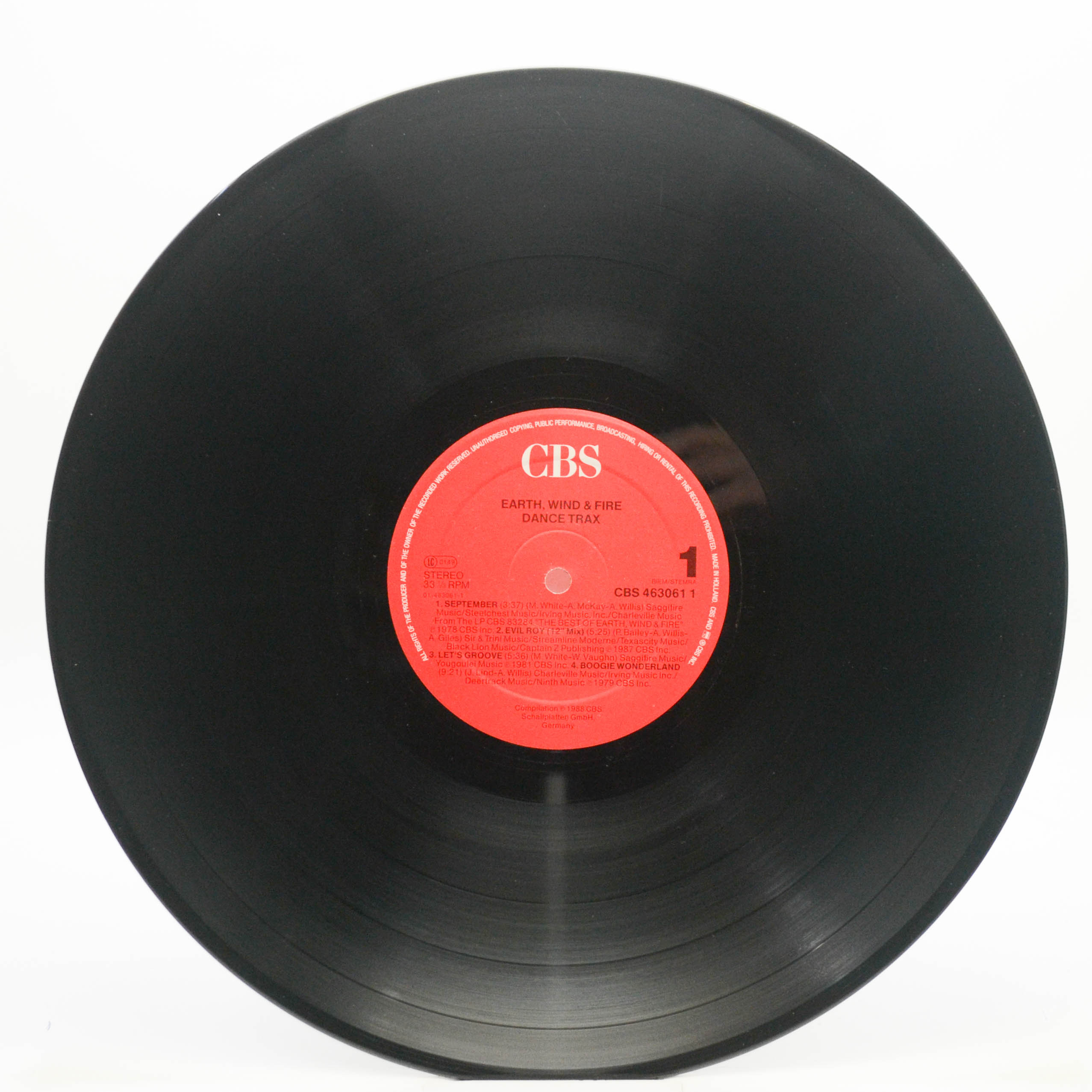 Earth, Wind & Fire — Dance Trax, 1988