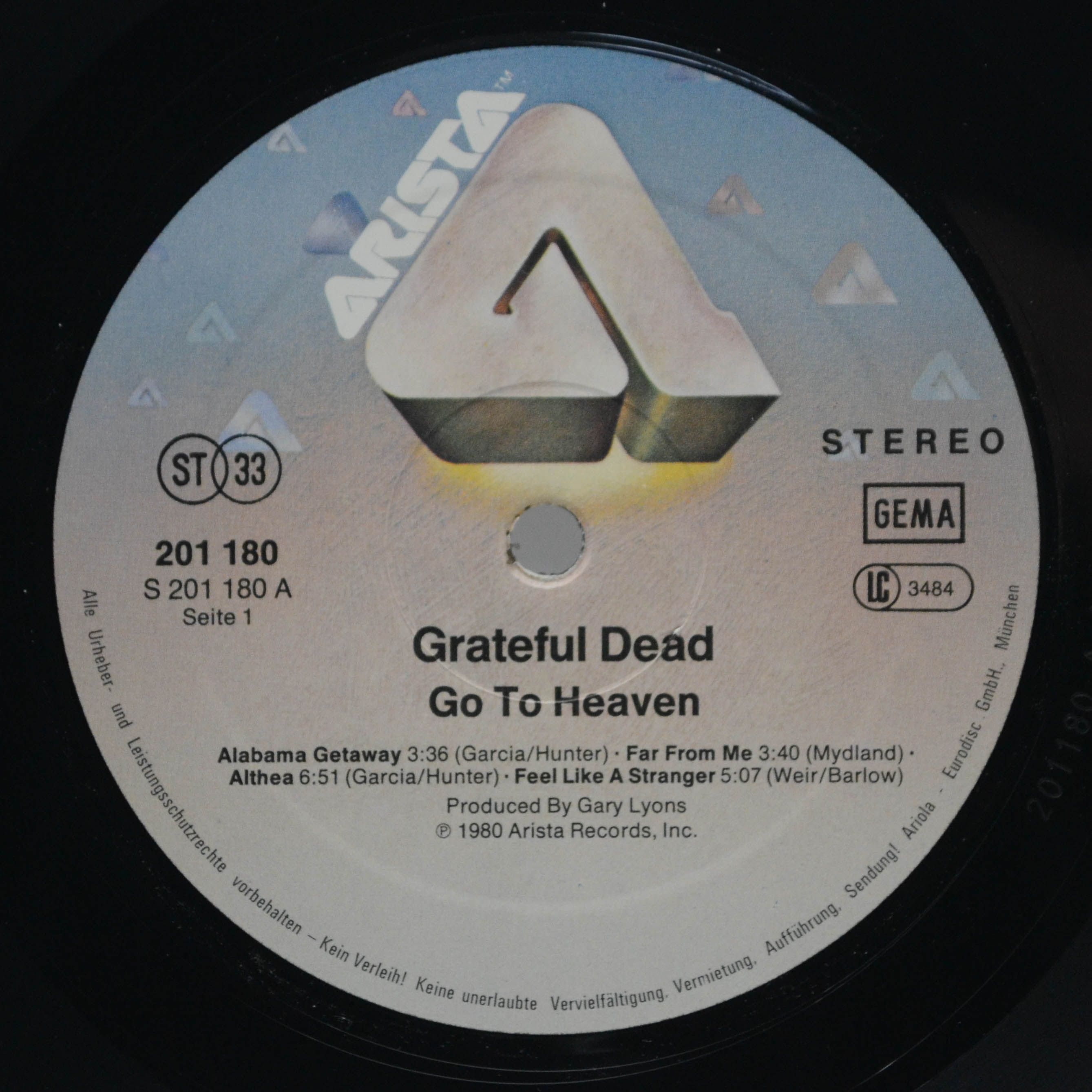 Grateful Dead — Go To Heaven, 1980