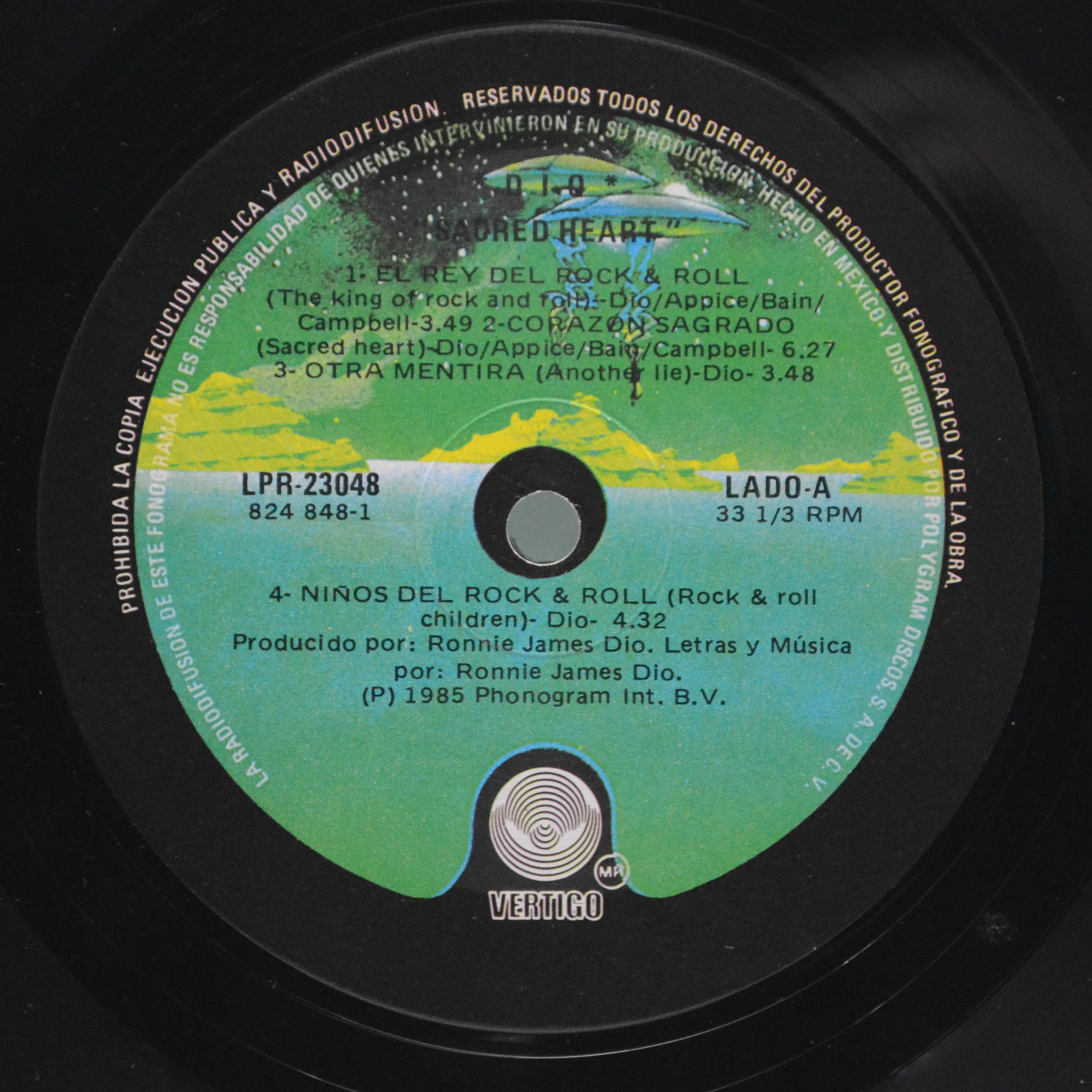 Dio — Sacred Heart, 1985