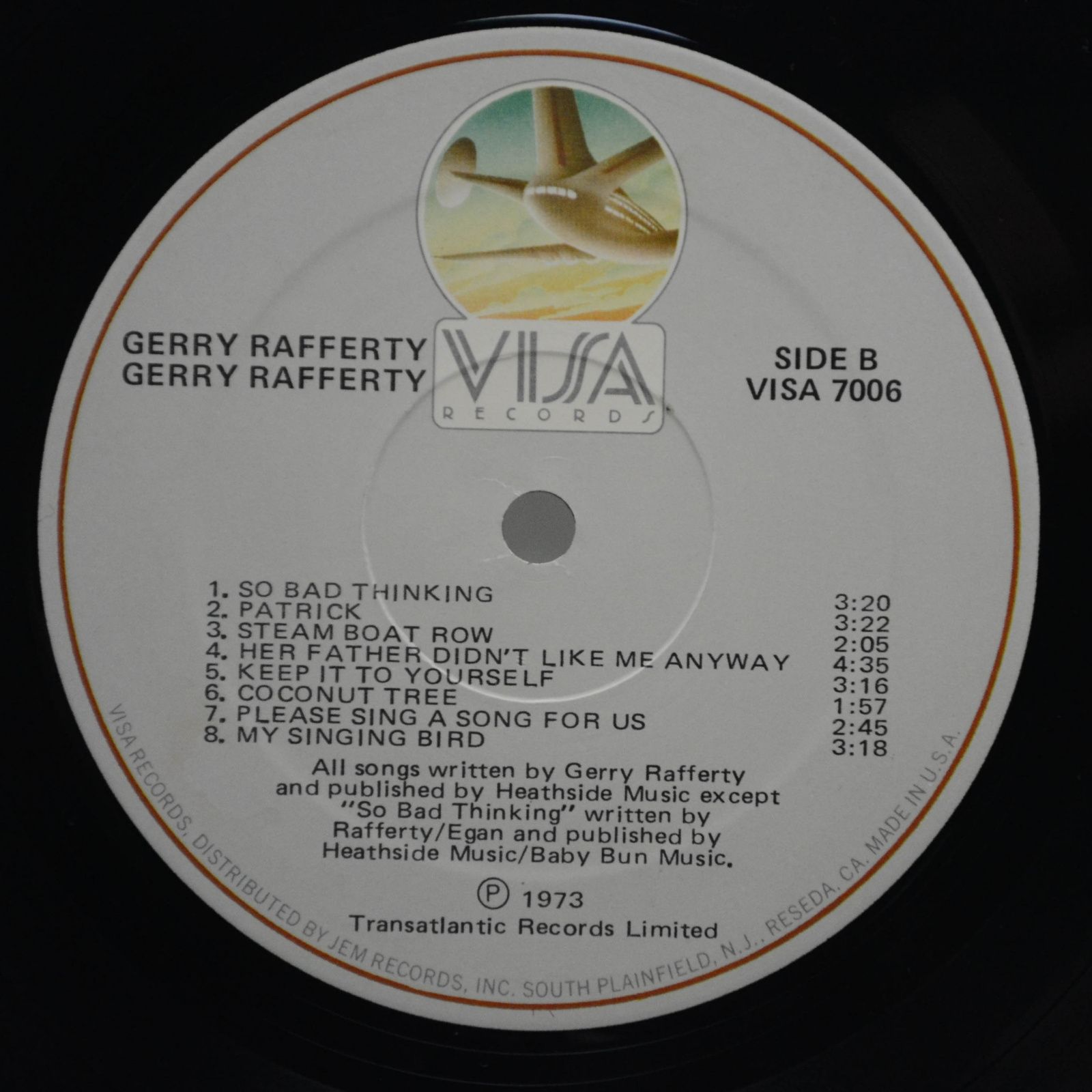 Gerry Rafferty — Gerry Rafferty (USA), 1974