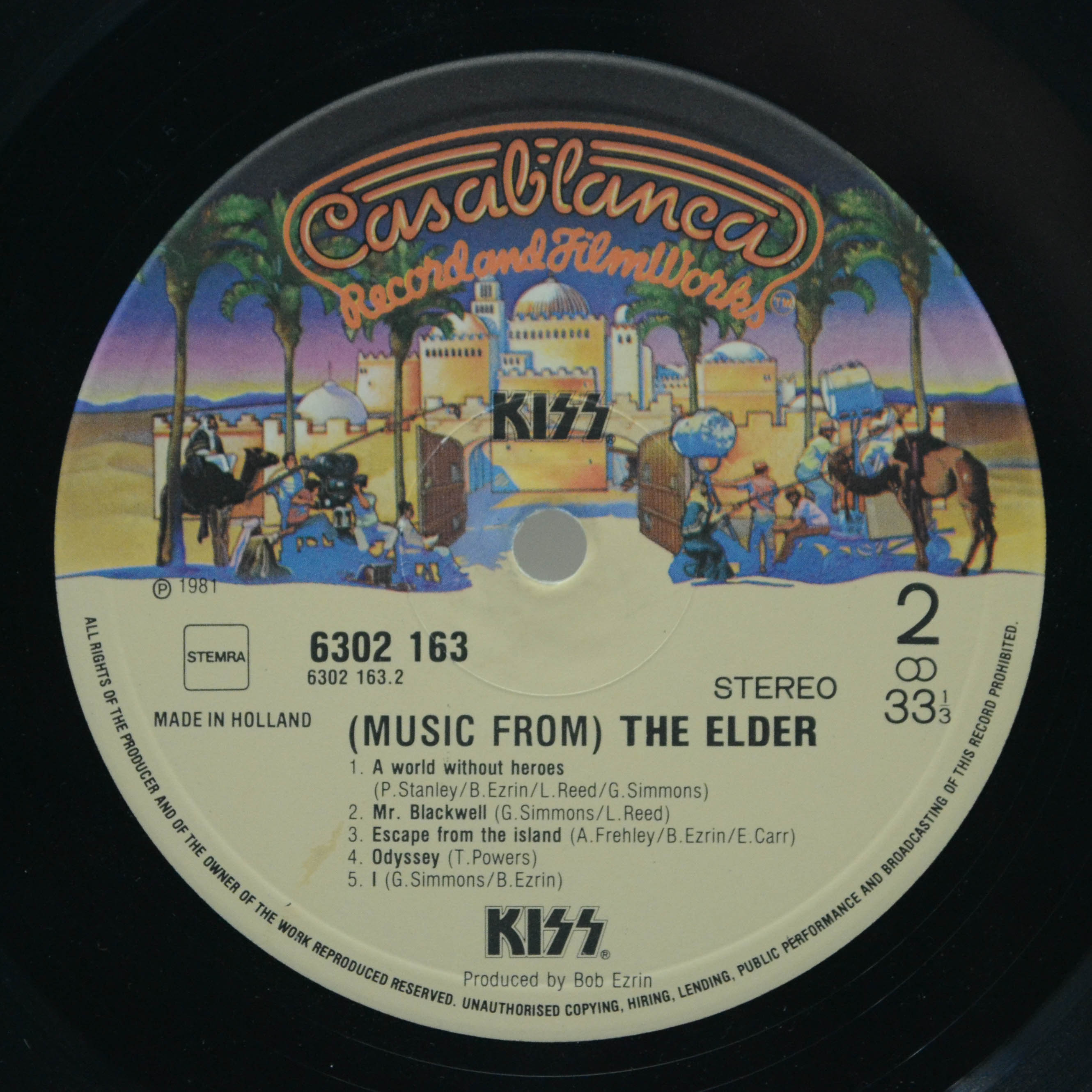 Kiss — (Music From) The Elder, 1981