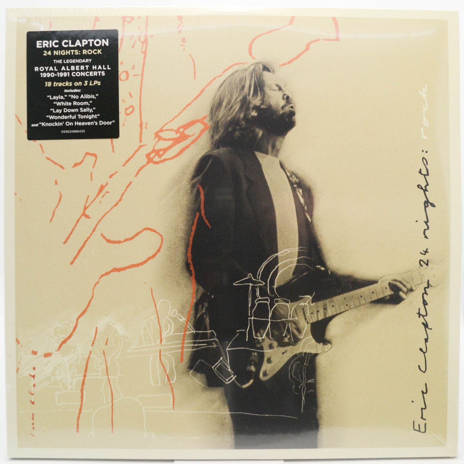 Eric Clapton — 24 Nights: Rock (3LP), 2023