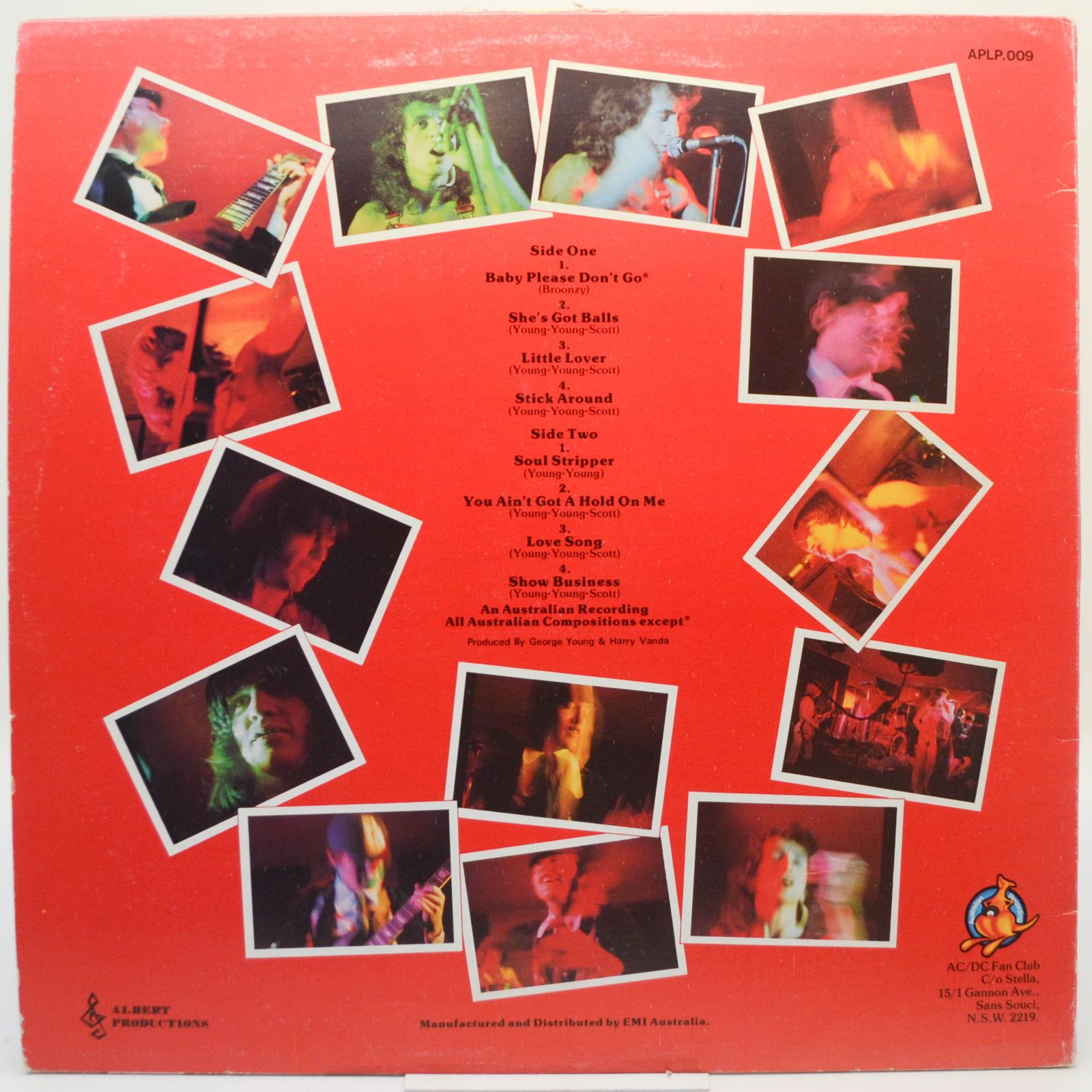 AC/DC — High Voltage (Australia), 1975