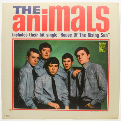 Виниловая пластинка The Animals (USA), 1964