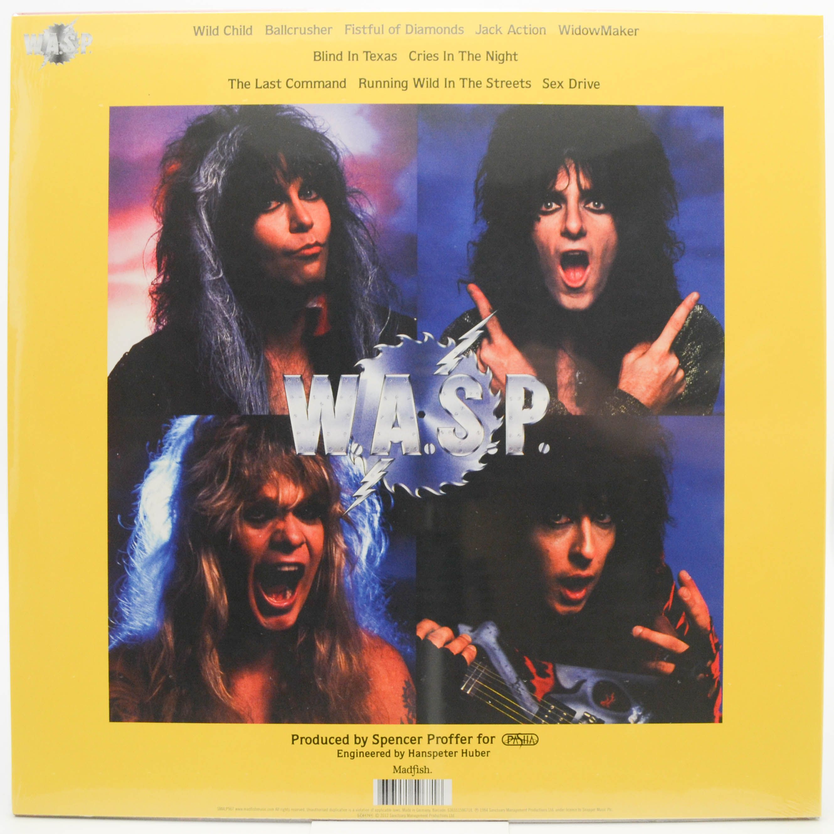 Виниловая пластинка W.A.S.P. — The Last Command, 1987