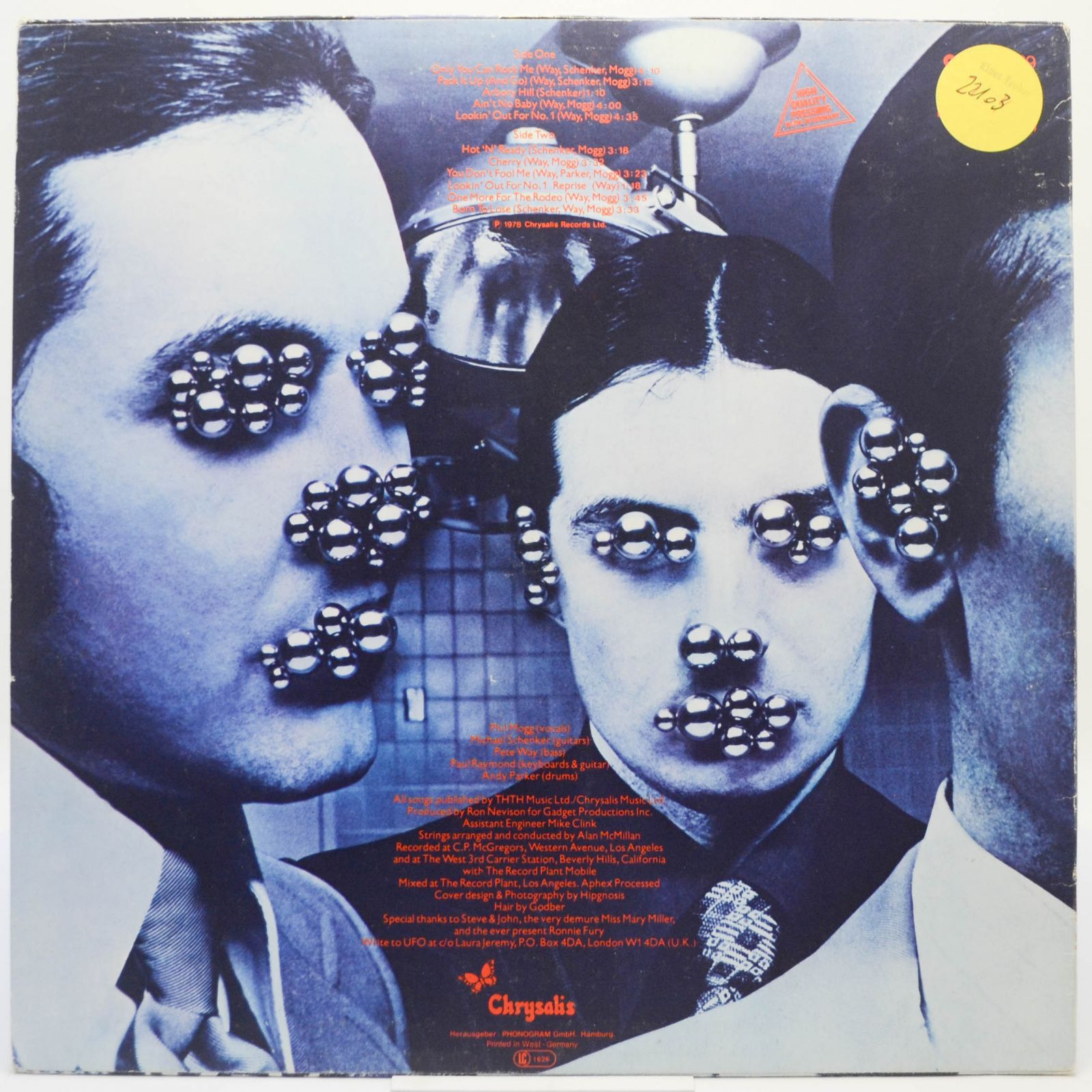 UFO — Obsession, 1978