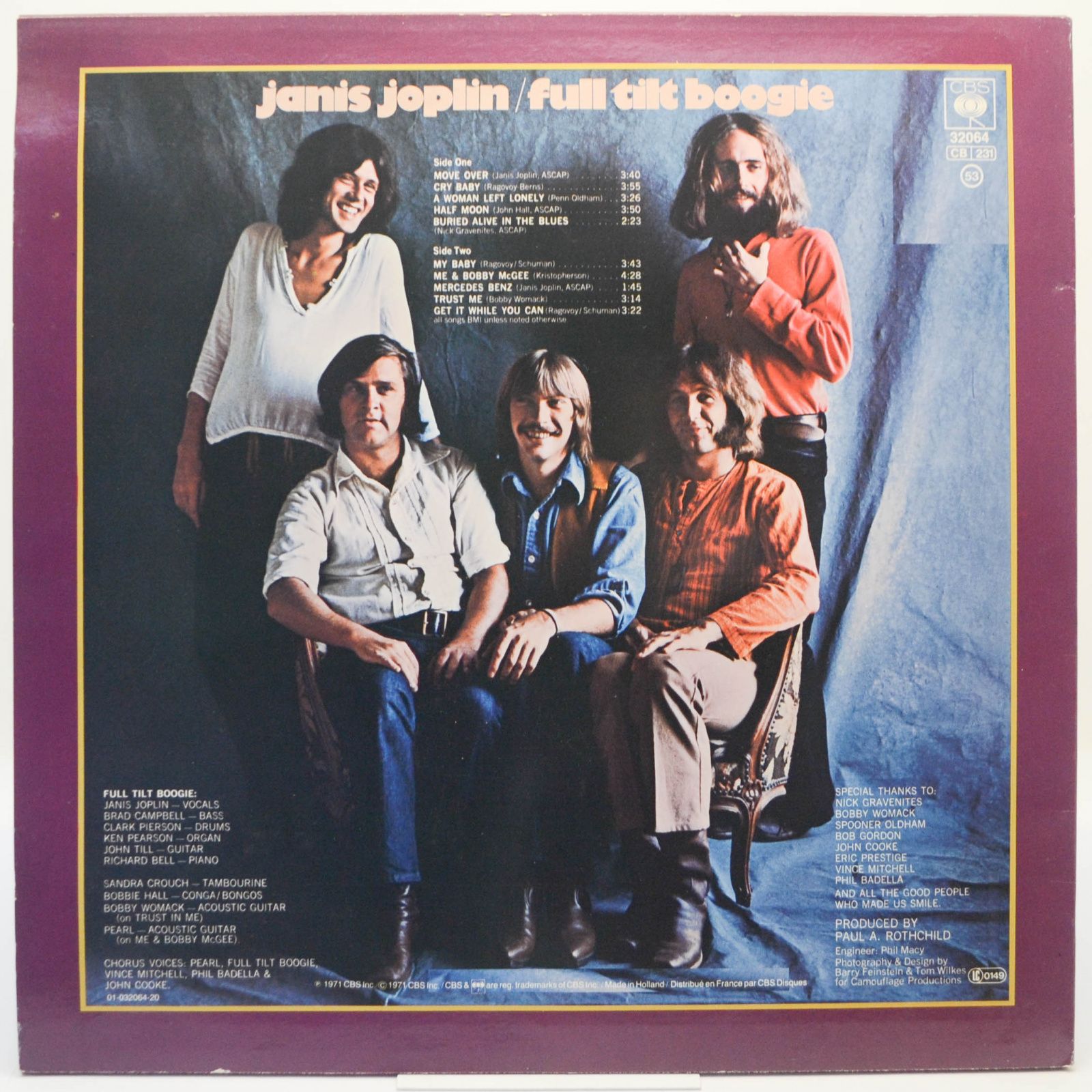 Janis Joplin — Pearl, 1971