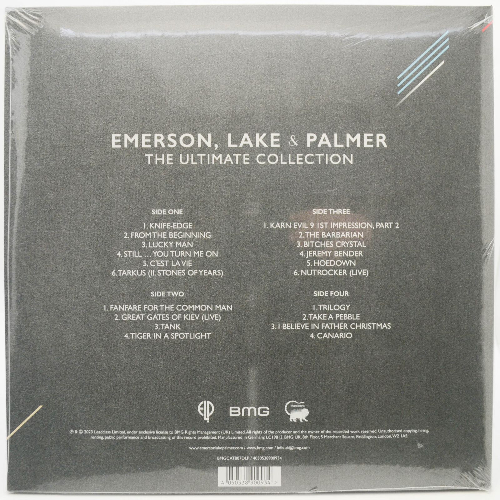 Emerson, Lake & Palmer — The Ultimate Collection (2LP), 2004