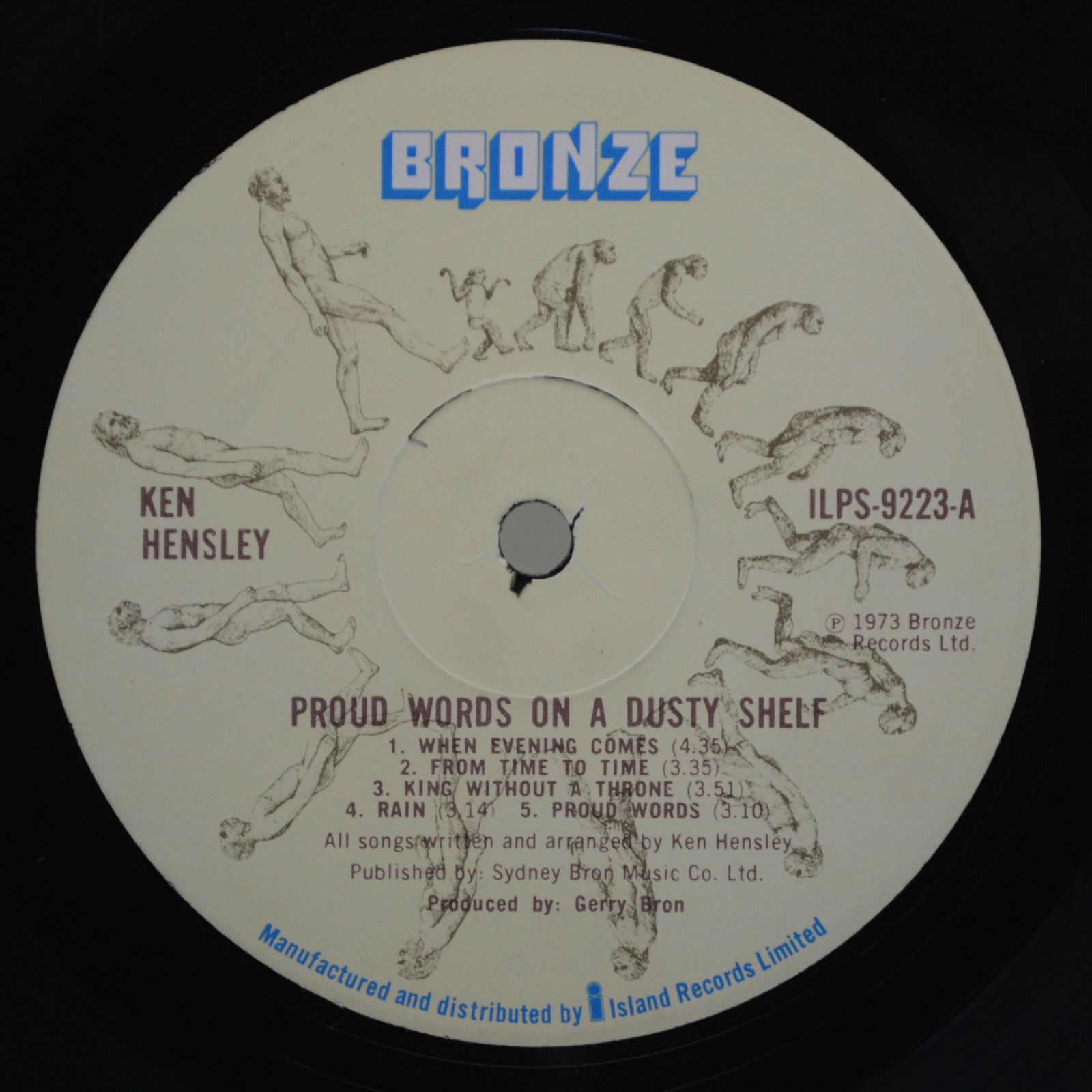 Ken Hensley — Proud Words On A Dusty Shelf (1-st, UK), 1973