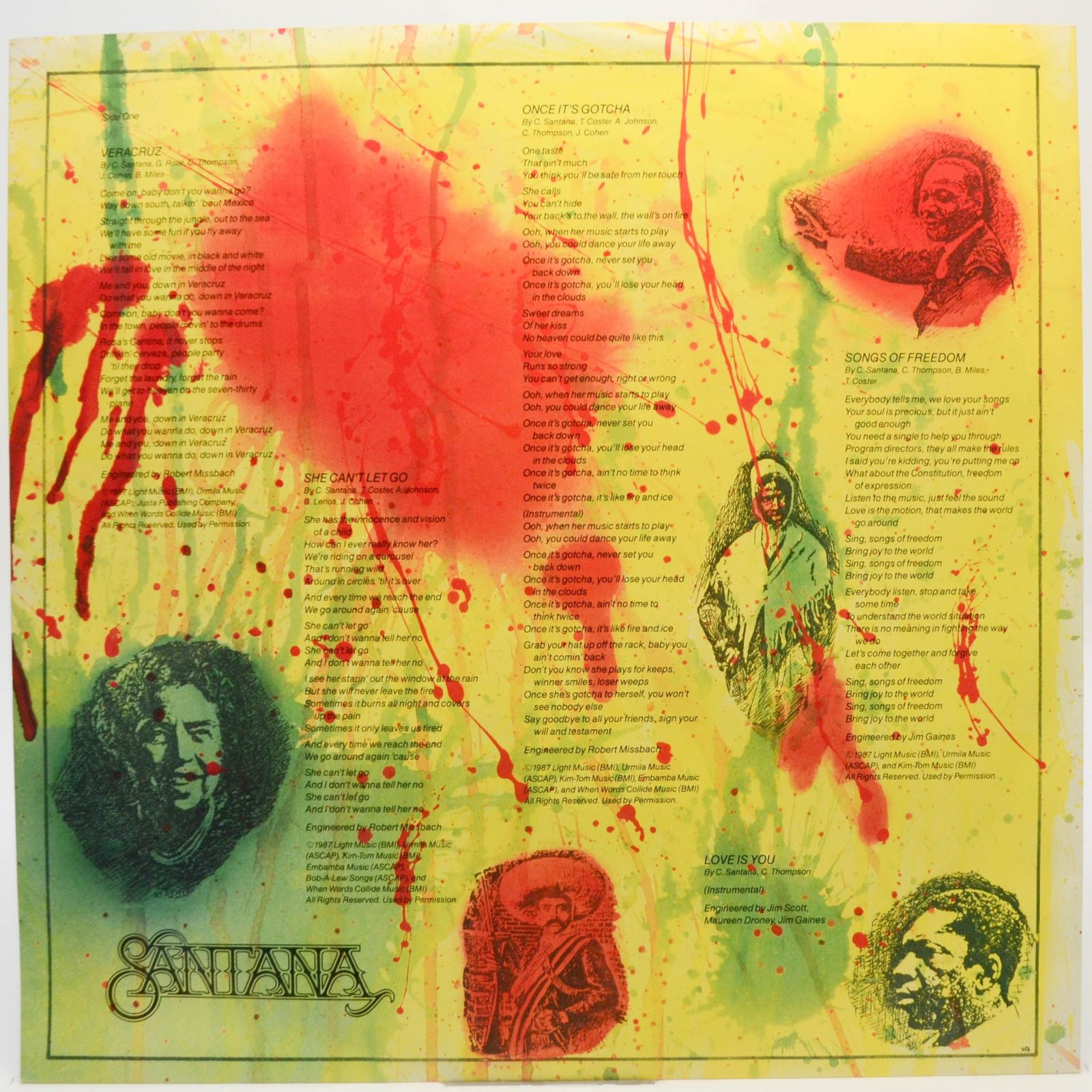 Santana — Freedom, 1987