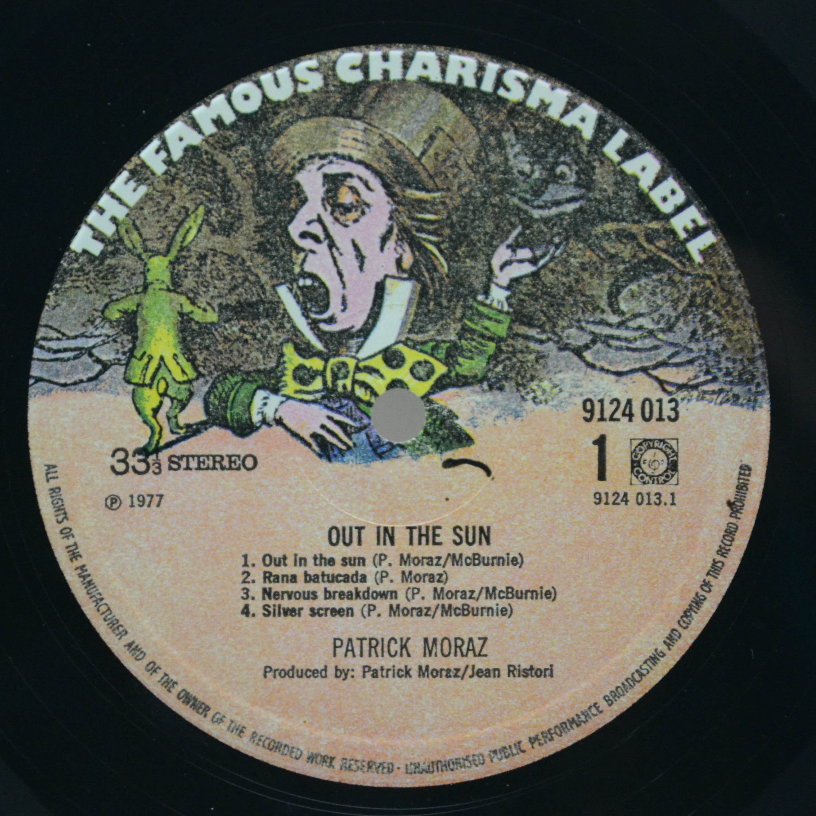 Patrick Moraz — Out In The Sun, 1977