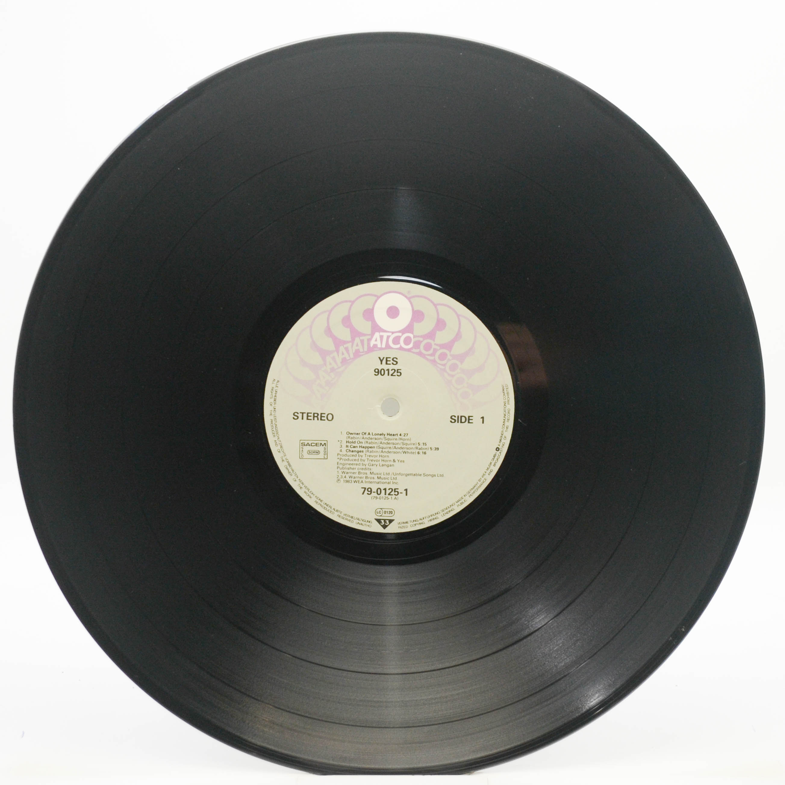 Yes — 90125, 1983