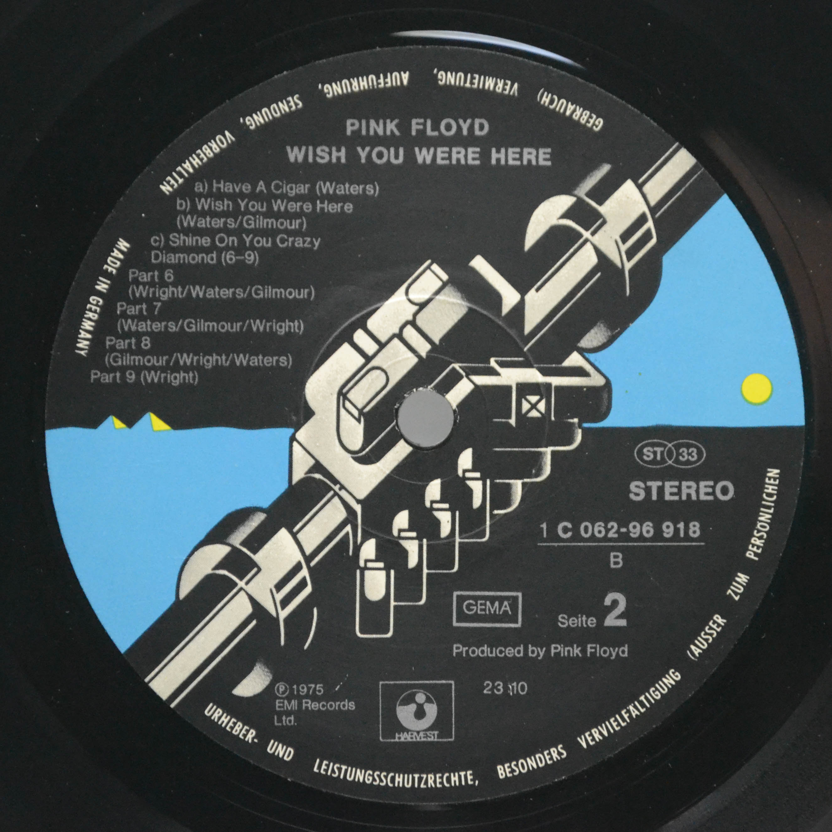 Pink Floyd — Wish You Were Here, 1975