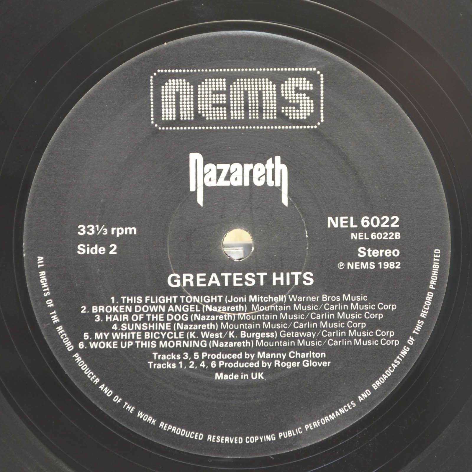 Nazareth — Greatest Hits (UK), 1975