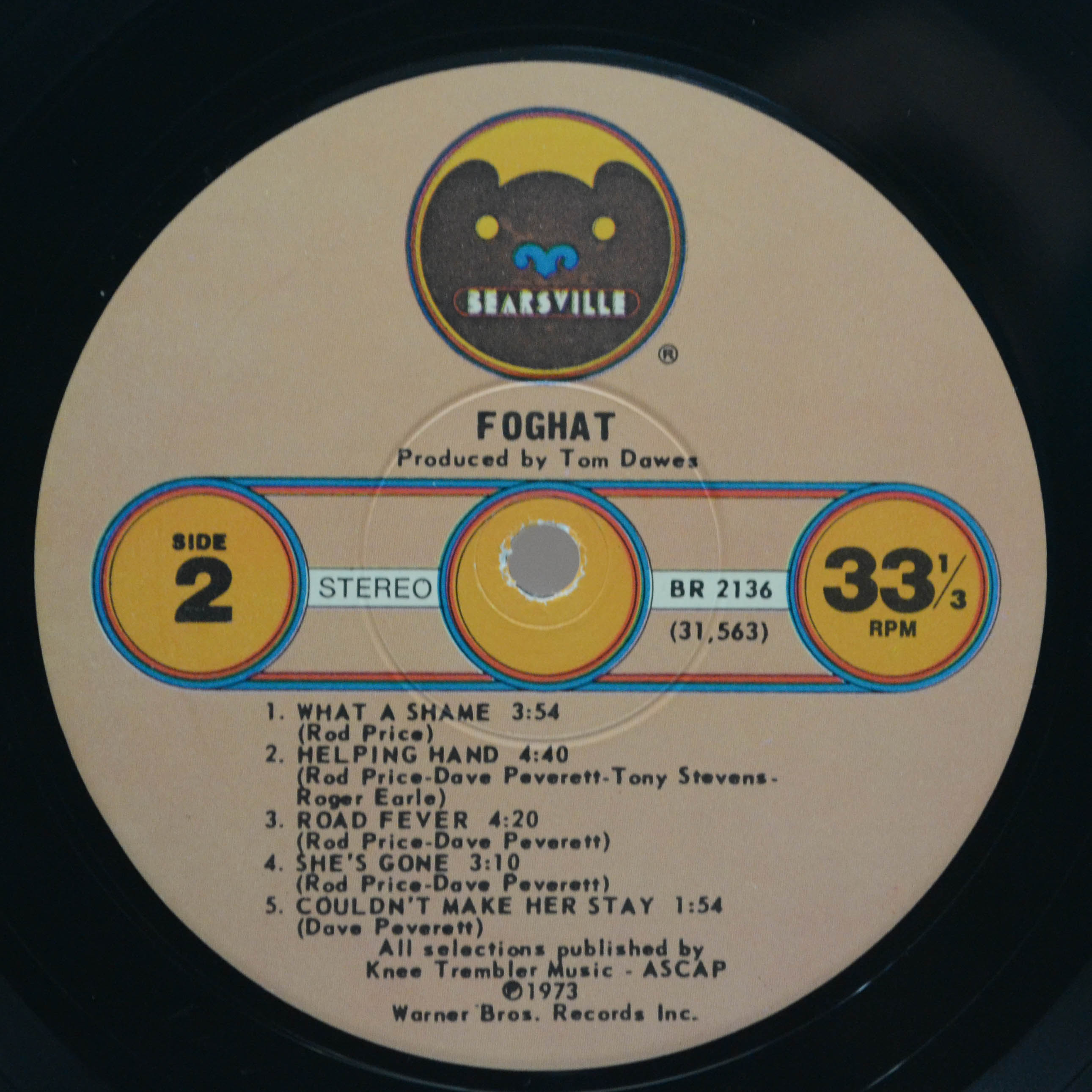 Foghat — Foghat (USA), 1973