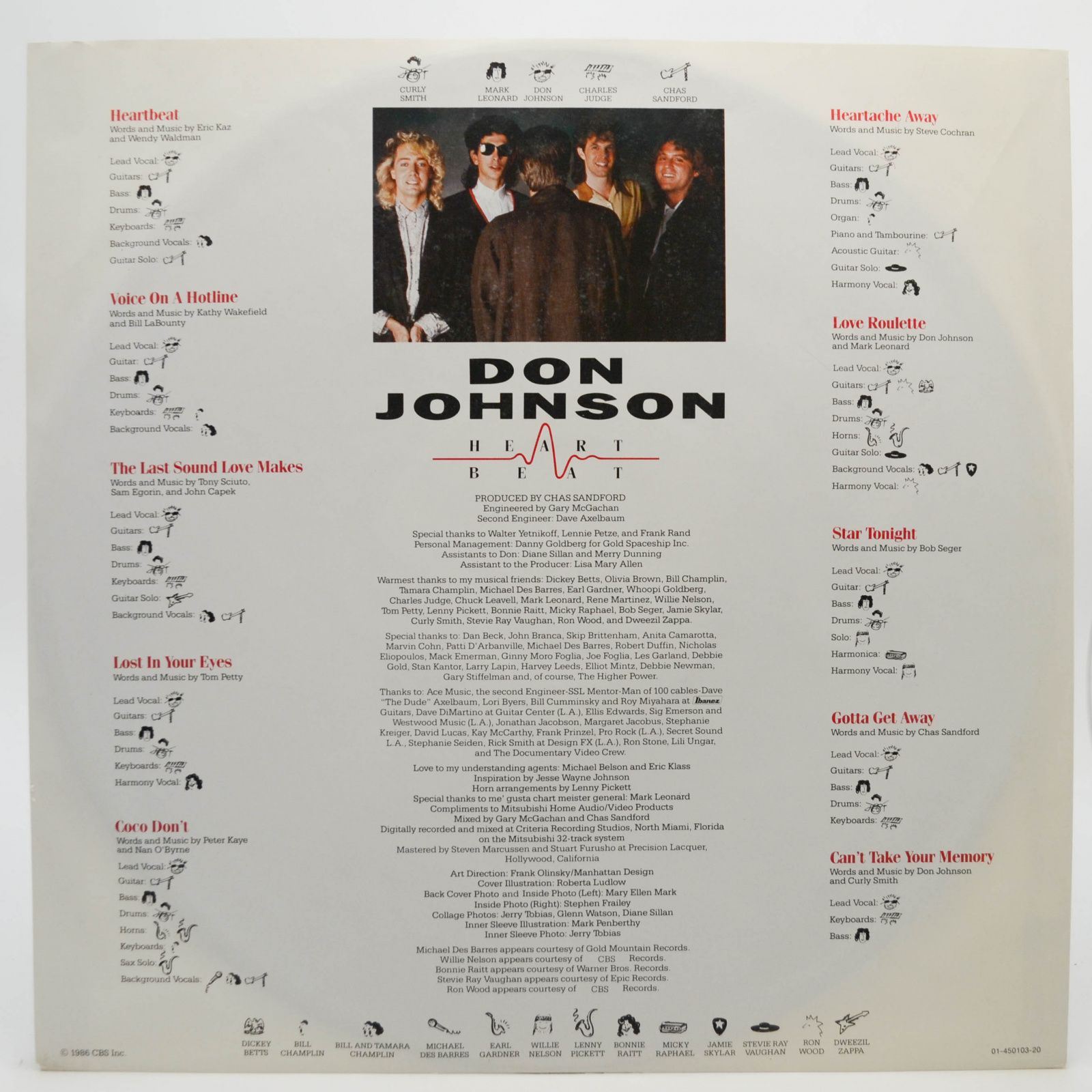 Don Johnson — Heartbeat, 1986